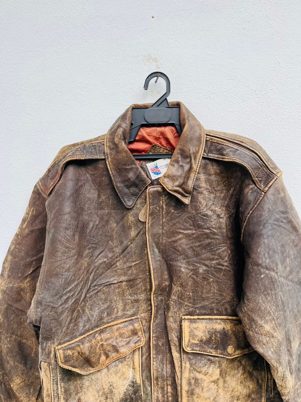 Japanese Brand × Vintage Vintage West Mac The Genuine Fashion Style Leather Jacket Size US L / EU 52-54 / 3 - 3 Thumbnail