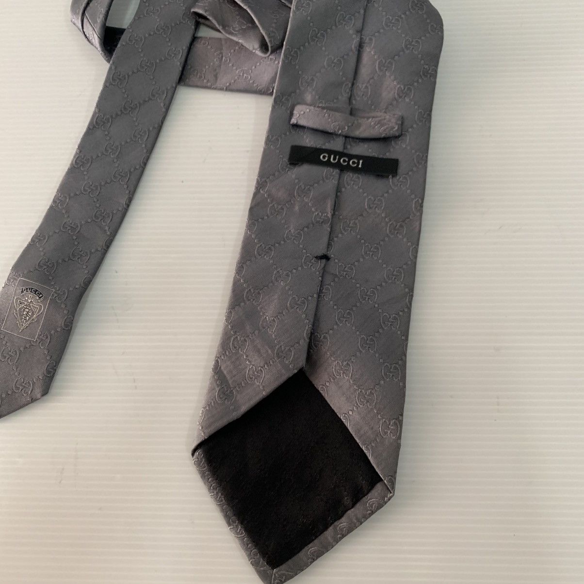 Gucci Authentic Gucci Silk Tie Size ONE SIZE - 5 Thumbnail