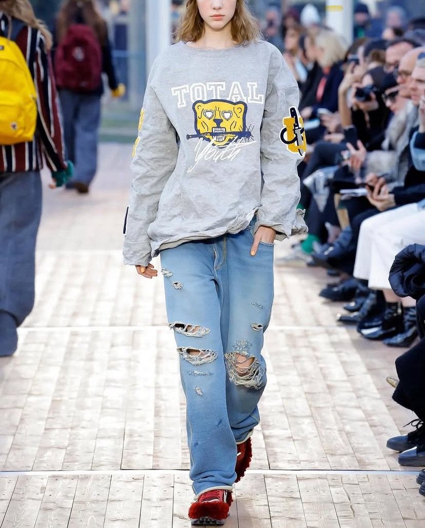Undercover Undercover AW18 “Slashed Denim” Sweatpants Size US 32 / EU 48 - 7 Thumbnail