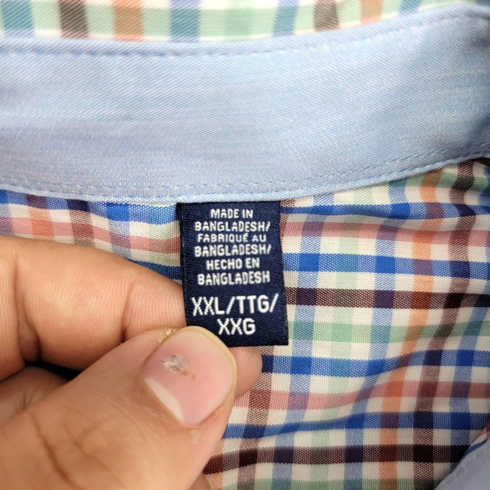Izod IZOD Shirt Mens 2XL Multicolor Plaid Non-Iron Stretch Sport Flex Button Down Shirt Mens 2XL Multicolor Plaid Non-Iron Stretch Sport Flex Button-Down Size US XXL / EU 58 / 5 - 4 Thumbnail