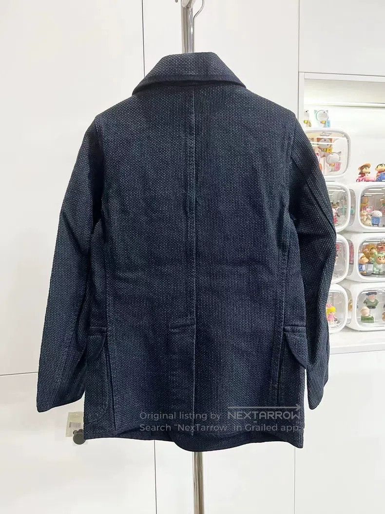 RRL Ralph Lauren RRL Ralph Lauren Indigo-dyed thick wool coat Size US XS / EU 42 / 0 - 2 Thumbnail