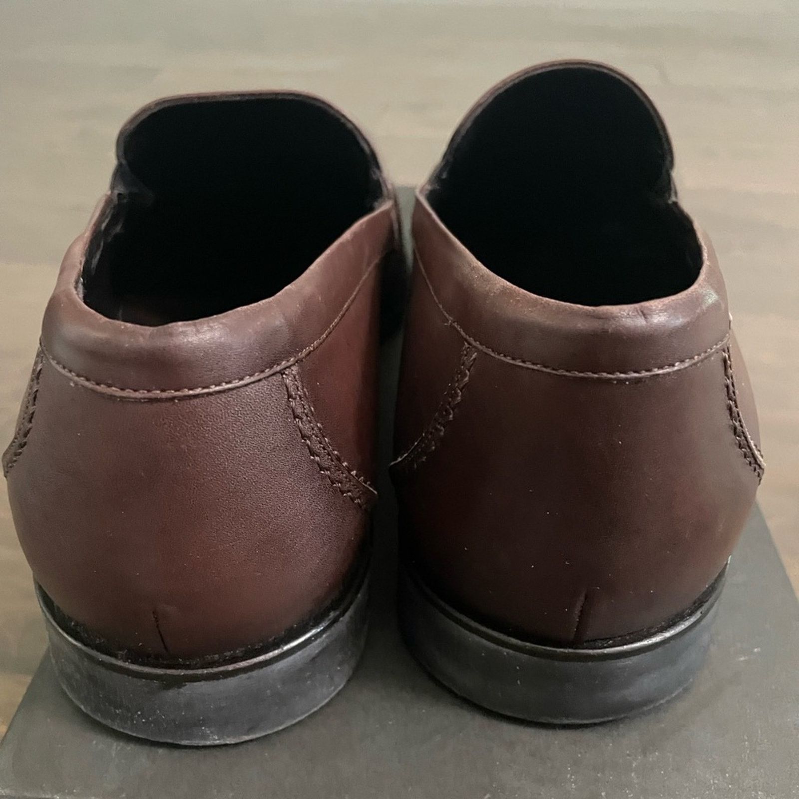 Bruno Magli Bruno Magli Renegade Leather Loafer Mens Size 13 in Brown Size US 13 / EU 46 - 6 Thumbnail