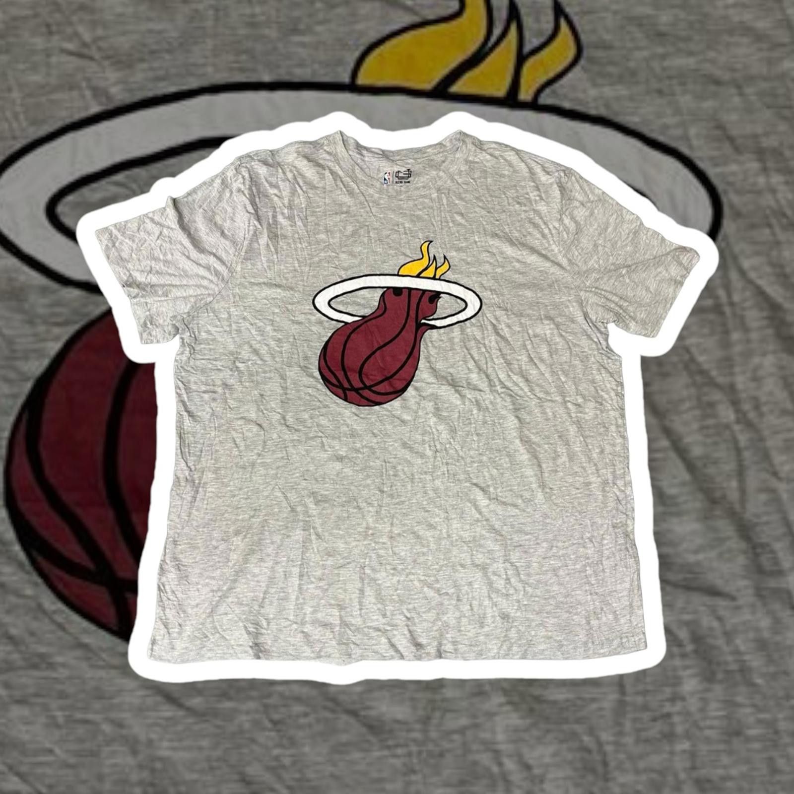 Designer NBA Miami Heat Graphic T-Shirt Size US XXL / EU 58 / 5 - 1 Thumbnail