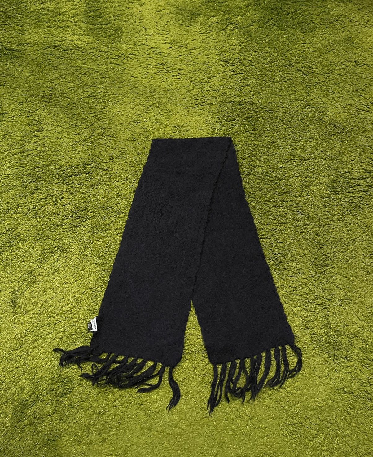 Designer × Dolce & Gabbana × Vintage Dolce & Gabbana D&G 2000s vintage cable knit wool scarf Y2K Size ONE SIZE - 9 Thumbnail