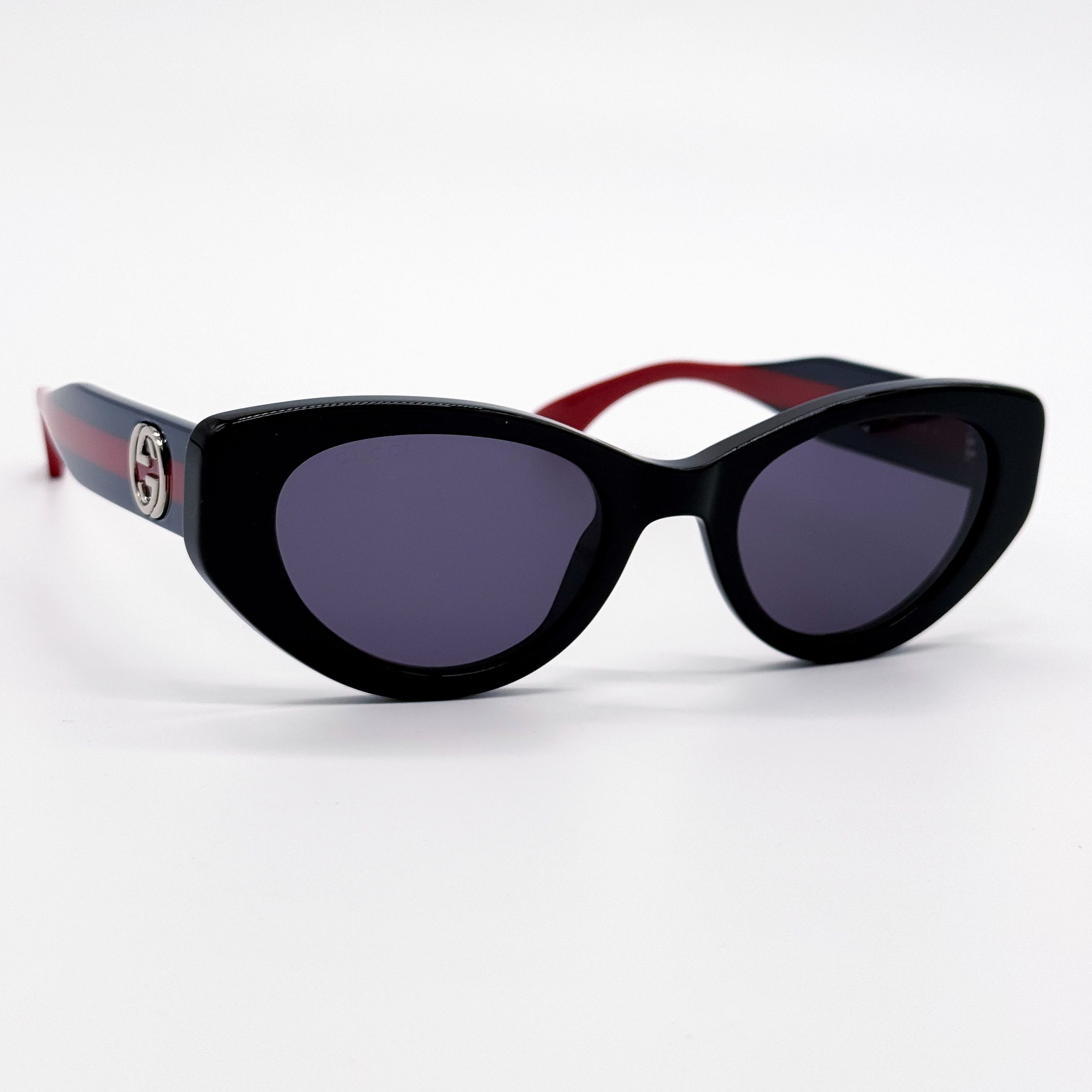 Gucci NEW GUCCI GG1862S 004 CAT EYE BLACK/BLUE WOMEN SUNGLASSES Size ONE SIZE - 5 Thumbnail