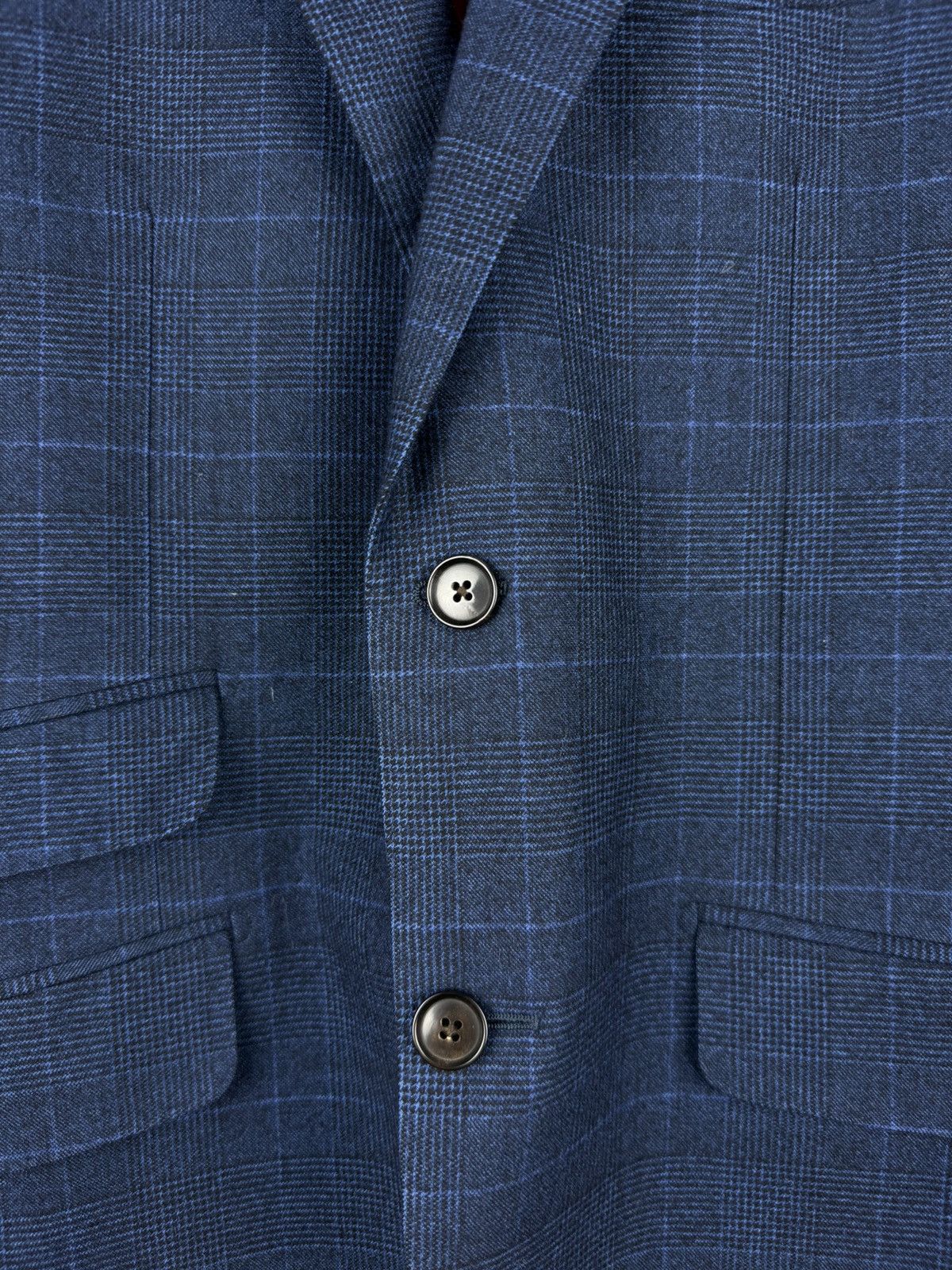 Suitsupply Suitsupply Carlo Barbera Wool Sienna Plaid Blazer Jacket Size 36R - 9 Thumbnail