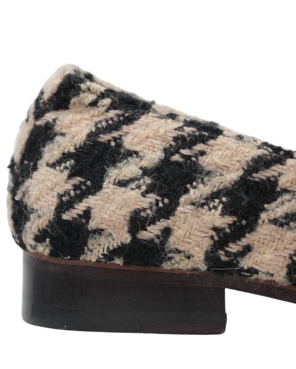 Japanese Brand ROUGHNECK BOLD HOUNDSTOOTH WOOL LOAFERS Size US 9.5 / EU 42-43 - 5 Thumbnail
