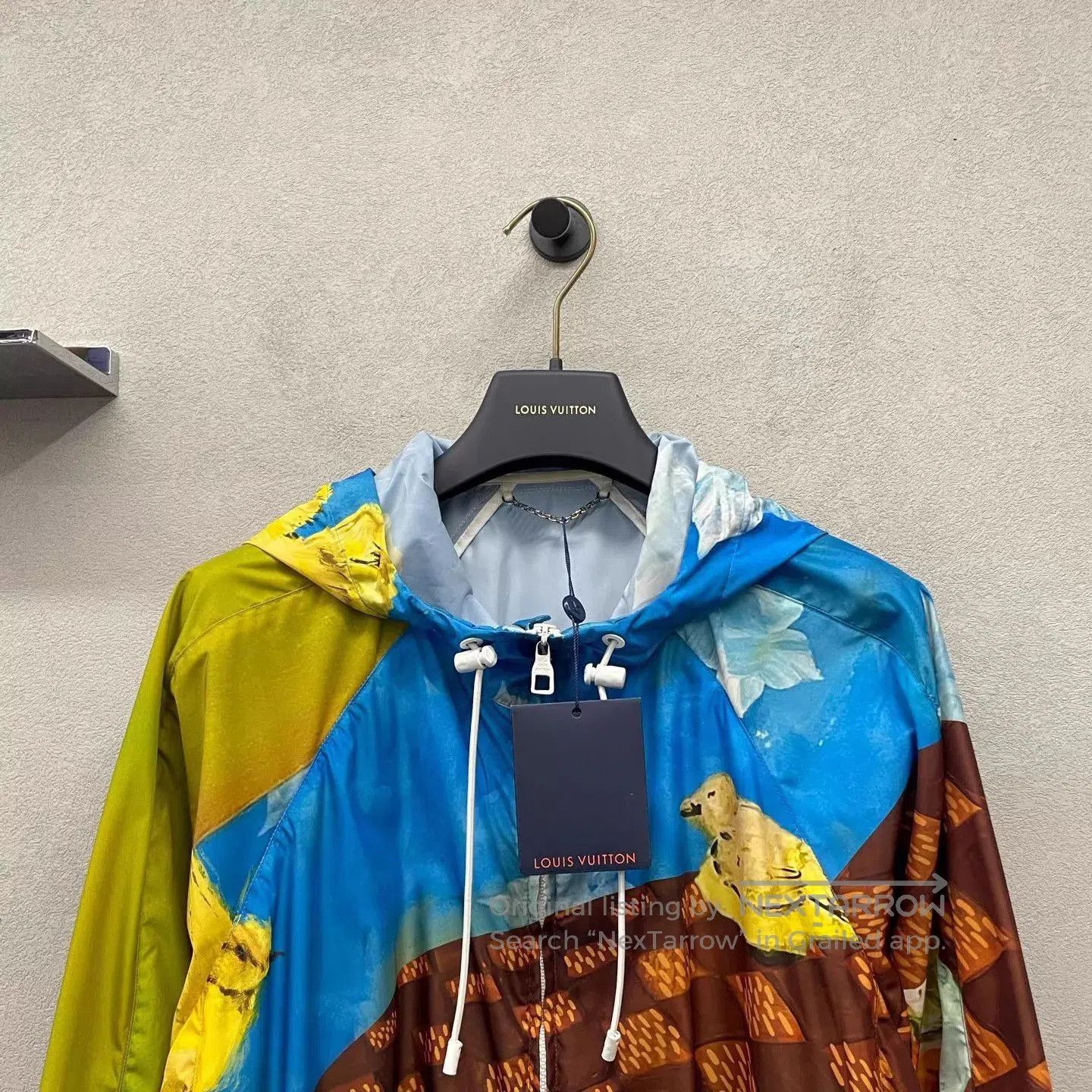 Louis Vuitton Multi Color Hooded Light Jacket. Size US M / EU 48-50 / 2 - 3 Thumbnail