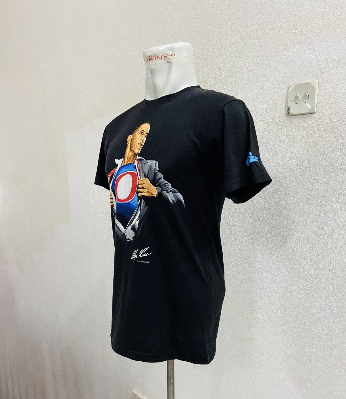 Other ALEX ROSS ART : SUPER OBAMA TEE Size US S / EU 44-46 / 1 - 5 Thumbnail
