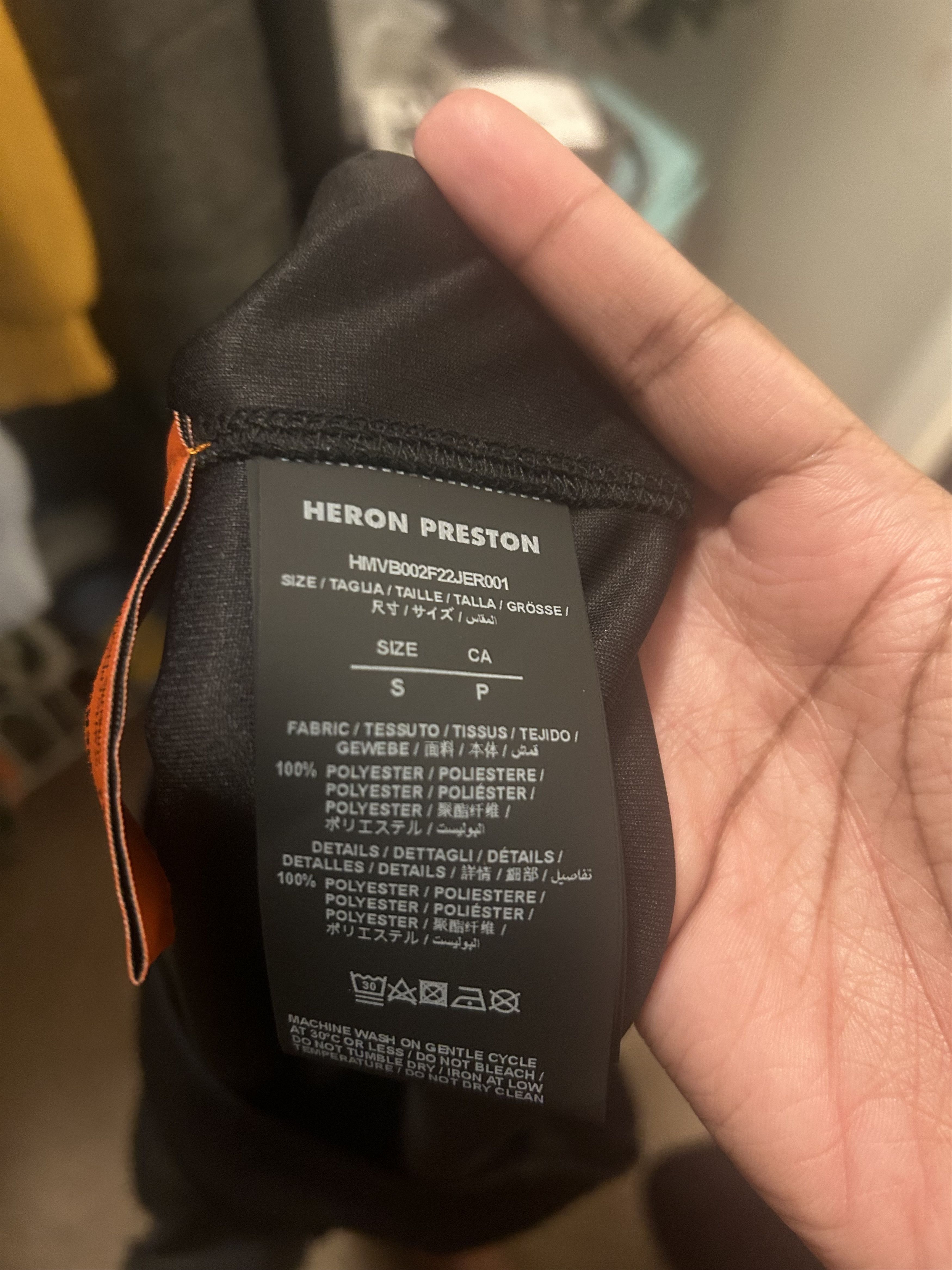 Heron Preston Heron preston long sleeve shirt Size US S / EU 44-46 / 1 - 8 Thumbnail