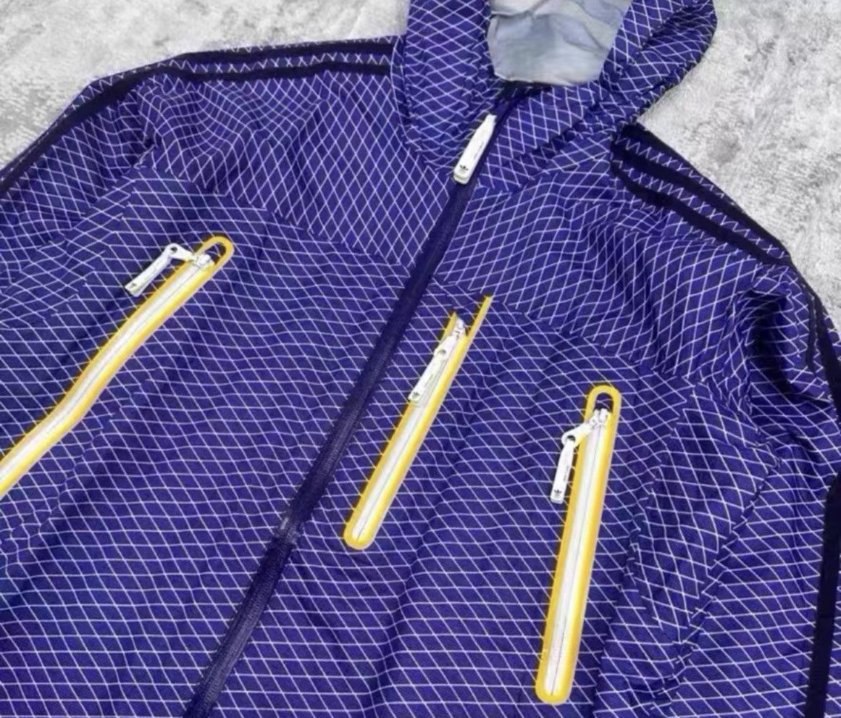 Adidas Adidas x Kzk Kazuki Collaborative Windbreaker Jacket J16 Size US S / EU 44-46 / 1 - 2 Thumbnail