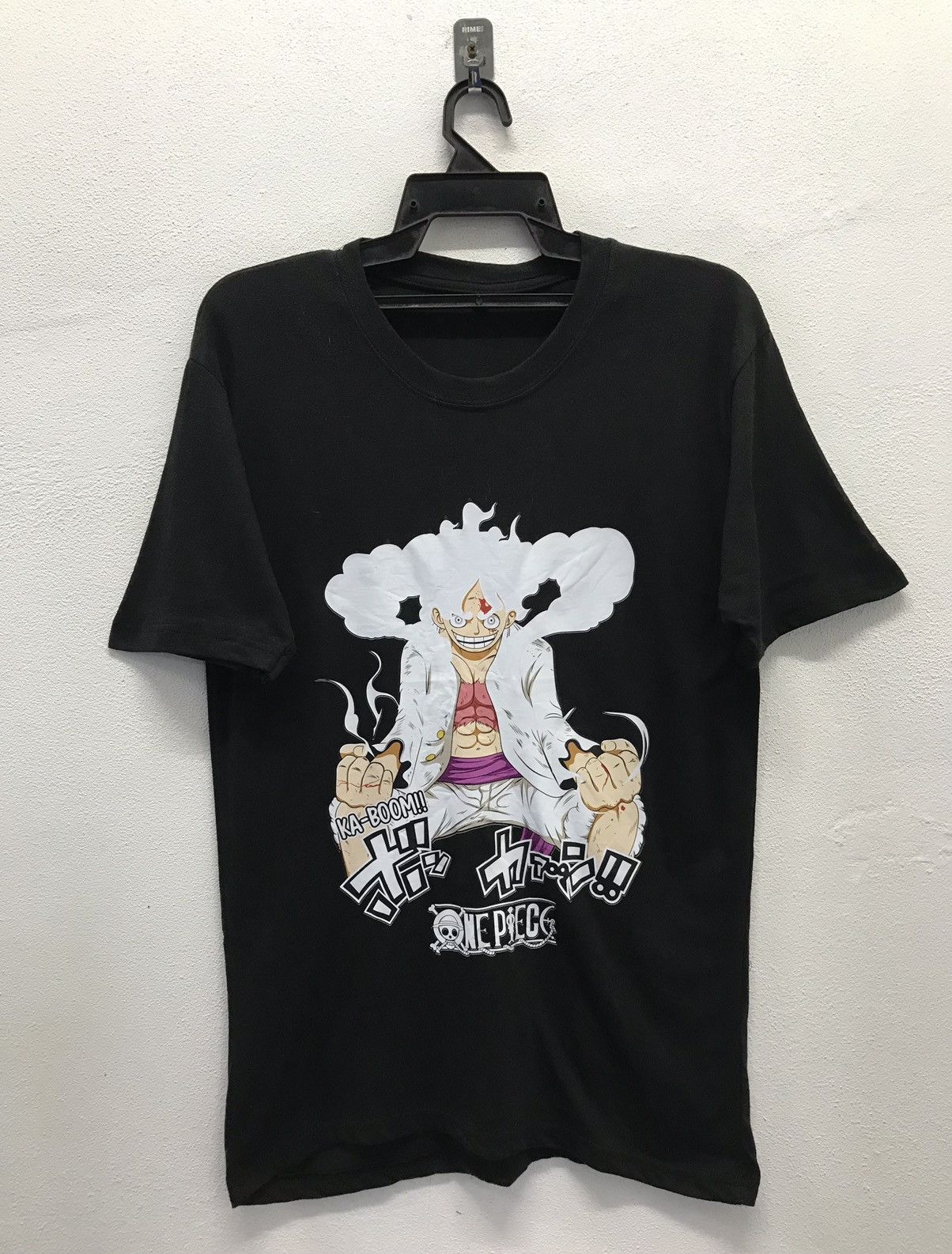 Anime × Japanese Brand × One Piece One Piece Monkey D Luffy Sun God Nika Shirt Size US L / EU 52-54 / 3 - 1 Thumbnail