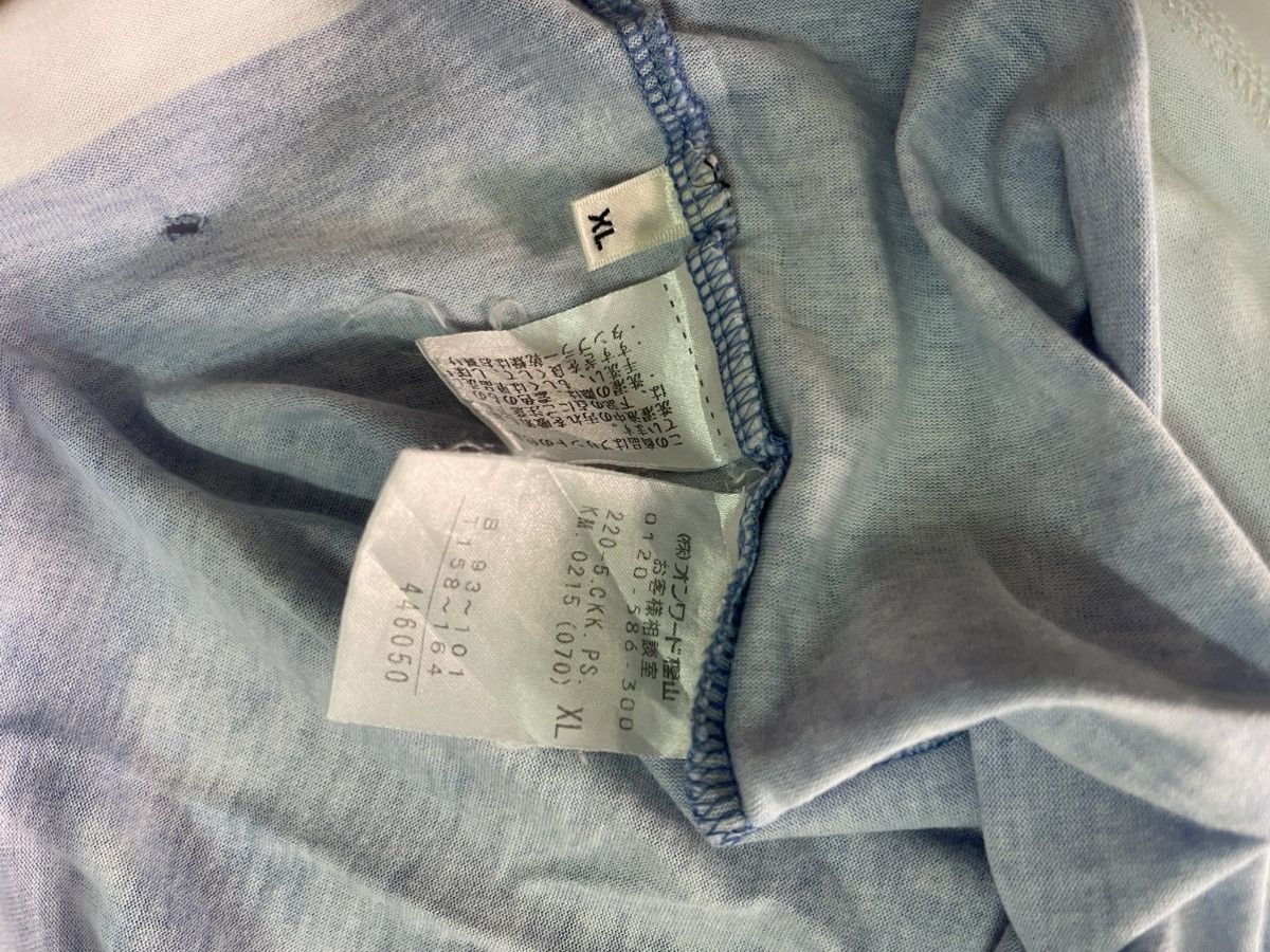 Paul Smith Paul X Asymmetrical Cauliflower Shirt Tee Top Size XL / US 12-14 / IT 48-50 - 10 Thumbnail