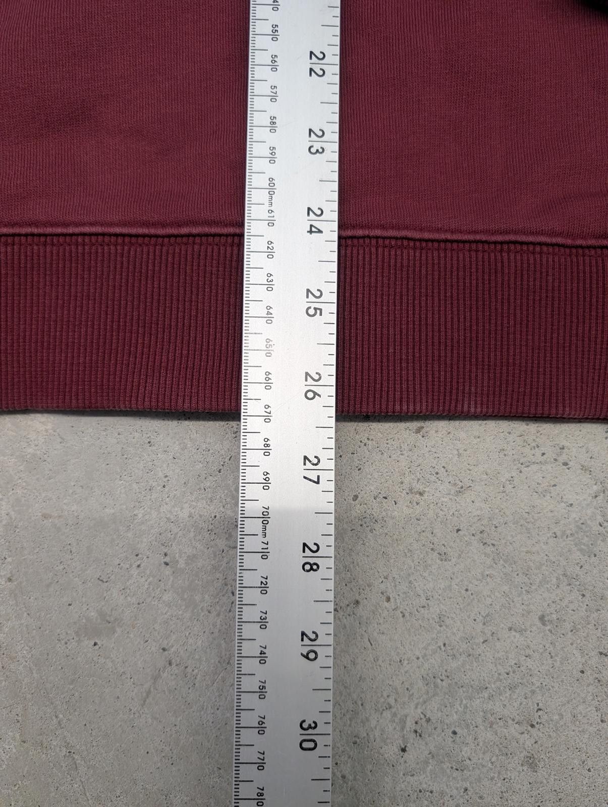 Axel Arigato Axel Arigato SS17 Maroon Essential Logo Sweatshirt Sun Fade Size US L / EU 52-54 / 3 - 8 Thumbnail