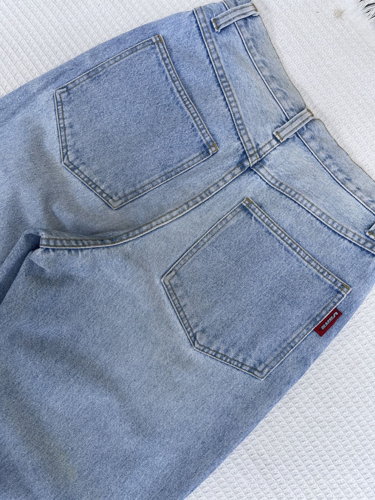 Vans Last Drop🔥Rare🔥Vintage 90s Vans USA Baggy Fit Jeans Size US 29 - 4 Thumbnail