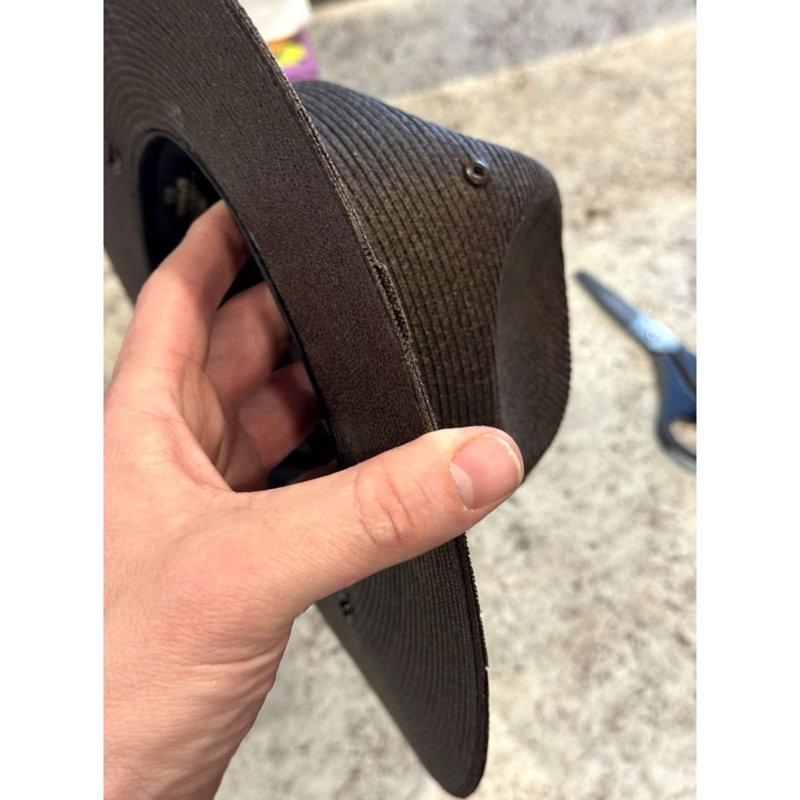 Vintage VINTAGE Stratton POLICE TROOPER Campaign Hat Brown Straw 7 USA Breathable Wide Brim Fall Spring Summer Men Size ONE SIZE - 6 Thumbnail