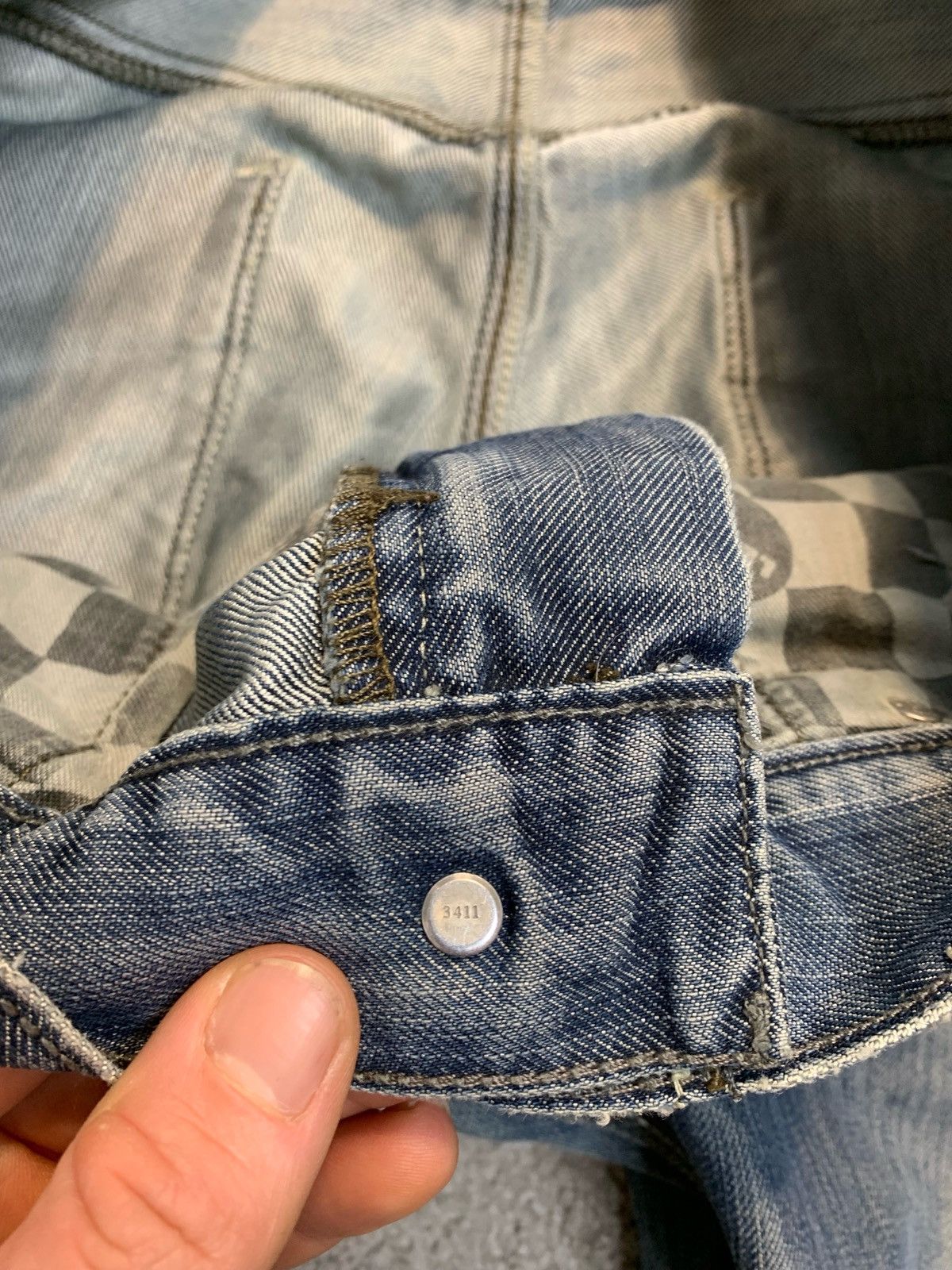 Levi's × Vintage Vintage Levi’s 514 Washed Blue Stone Denim Jeans 90s Baggy Size US 31 - 8 Thumbnail