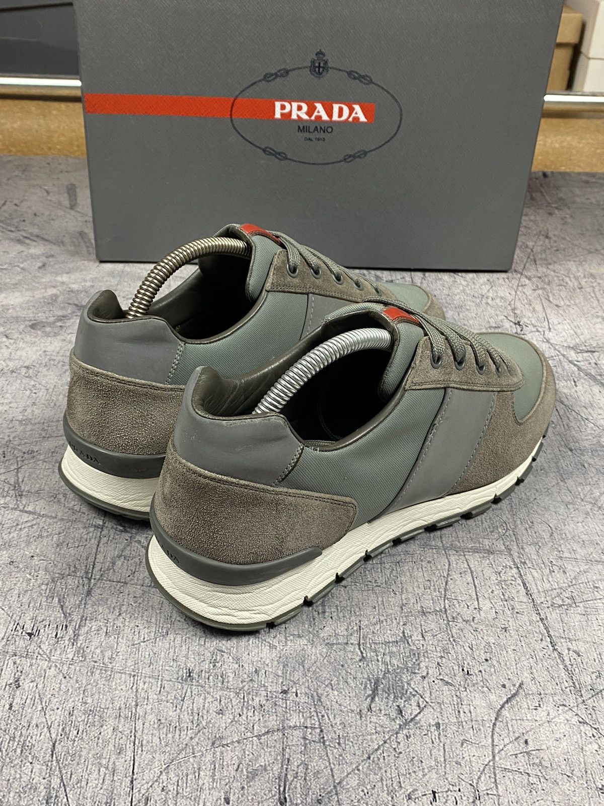 Prada Prada Matchrace Trainers Low Sneakers 4e2718 Size US 6 / EU 39 - 5 Thumbnail