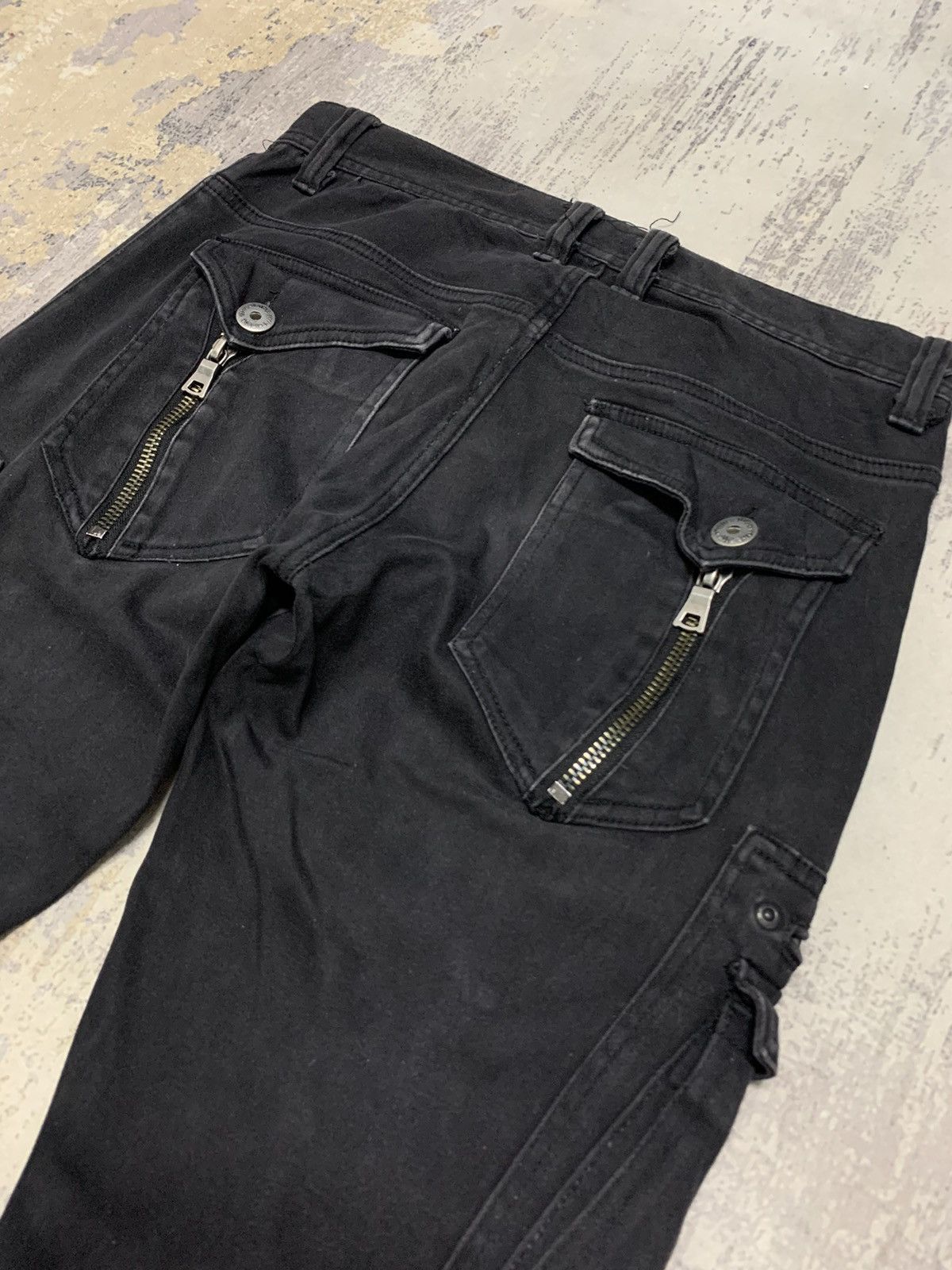 In The Attic In The Attic Avant Garde Gimmick Cargo Pants Cyberpunk Size US 31 - 13 Thumbnail