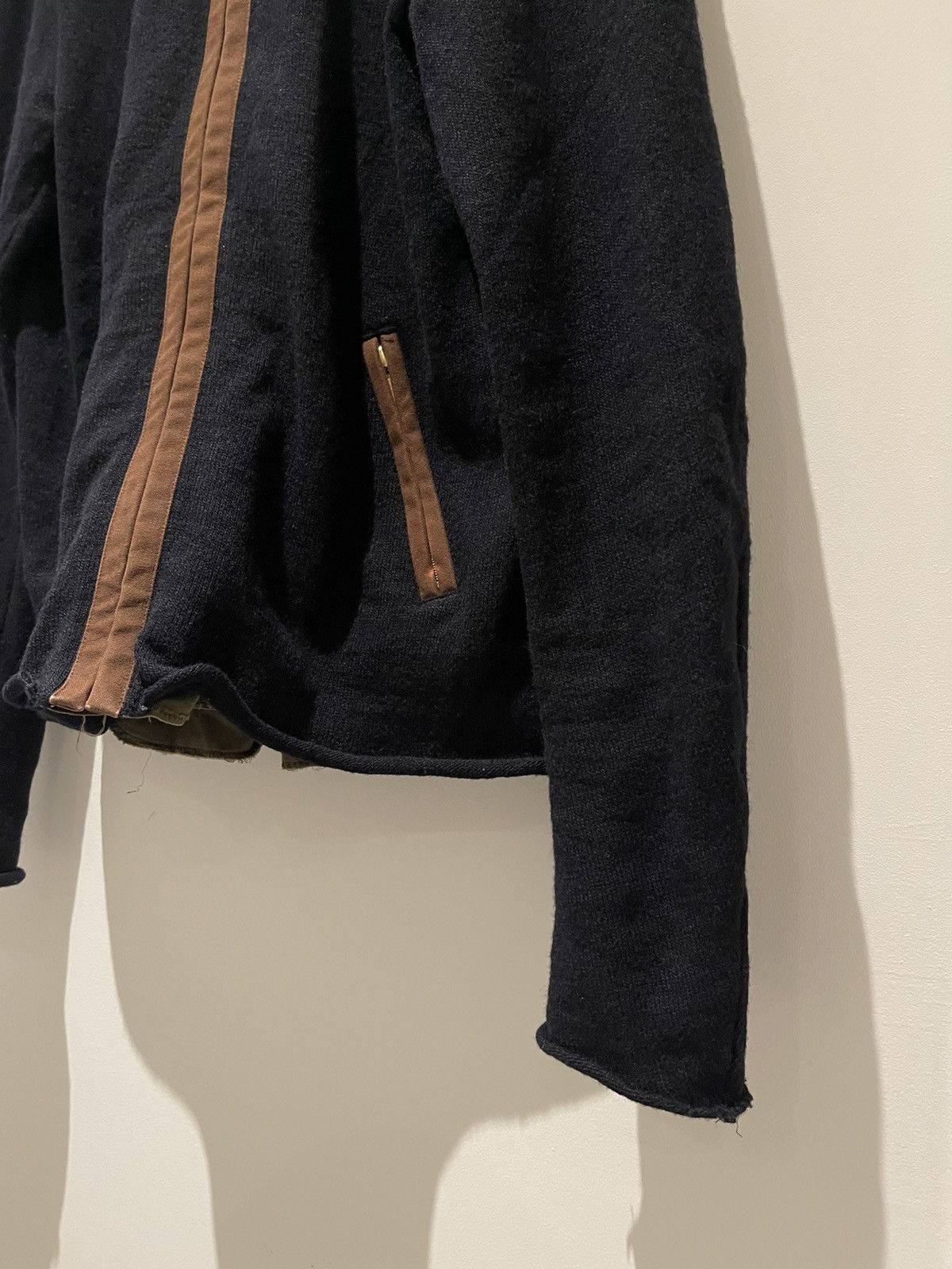 Kolor Kolor Fall 2010 Wool Zip Jacket with Contrast Canvas Tape Size US S / EU 44-46 / 1 - 5 Thumbnail