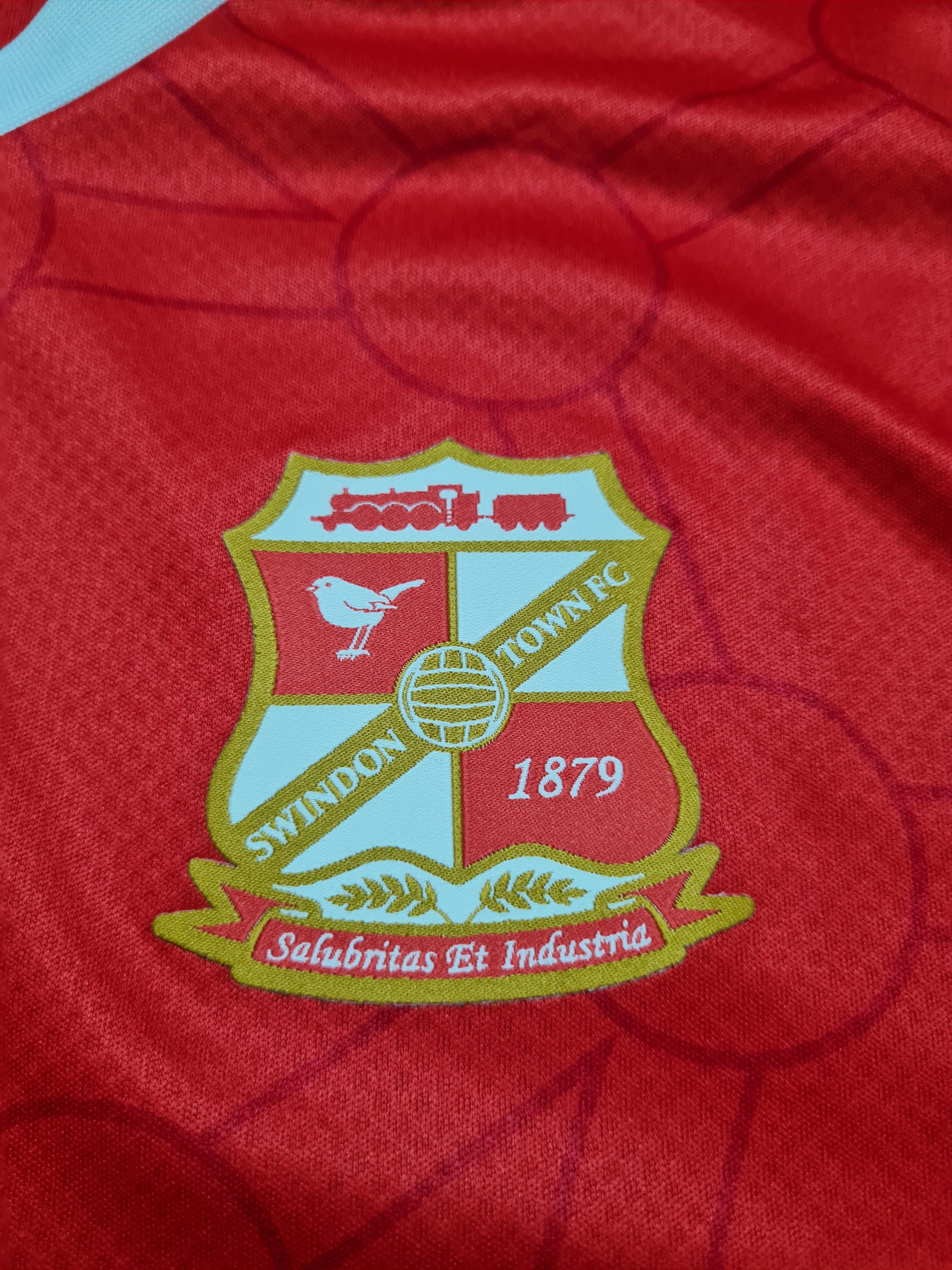 Puma Puma Swindon Town FC 2023-24 Home Football Shirt MiPermit Size US XL / EU 56 / 4 - 3 Thumbnail