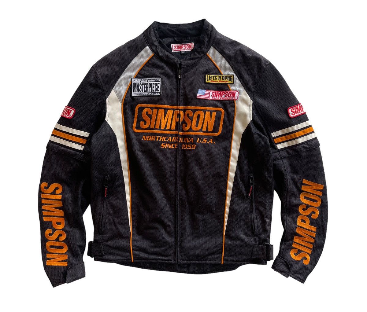 Sports Specialties Simpson Bikers Racing Wear Jacket Size US L / EU 52-54 / 3 - 2 Thumbnail