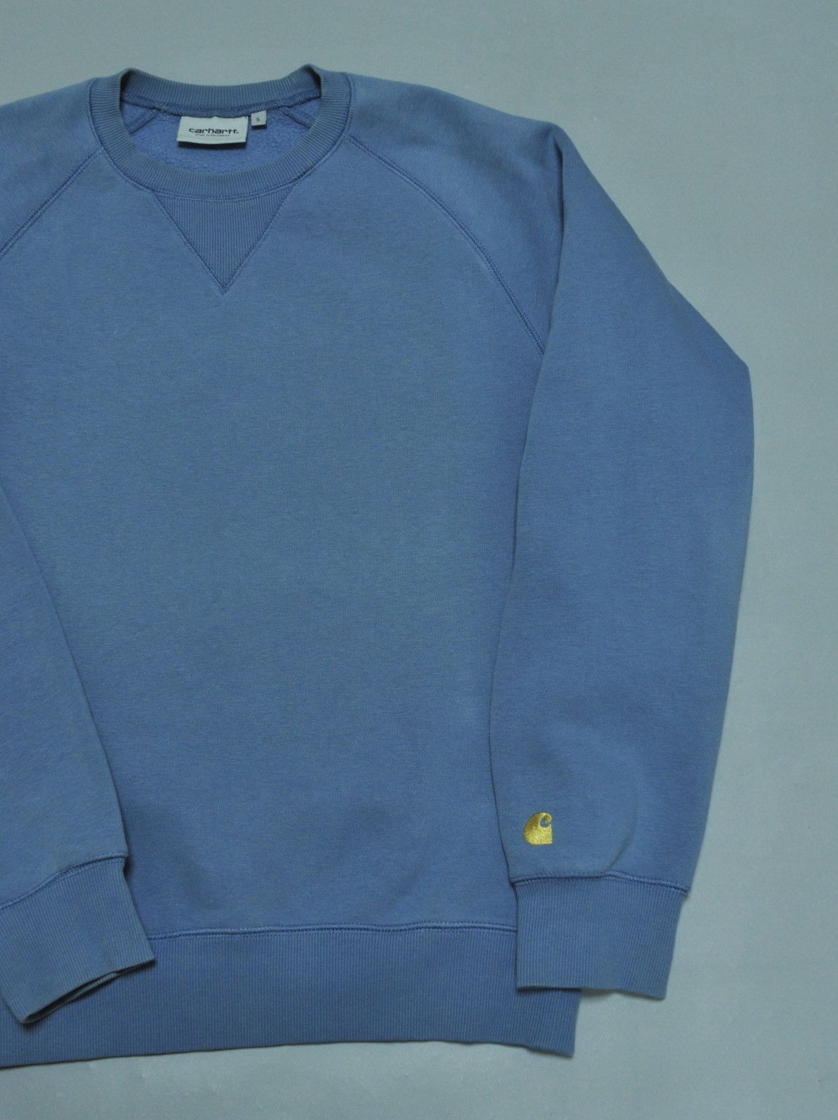 Carhartt × Carhartt Wip Carhartt WIP Chase Sweatshirt y2k blue Size US S / EU 44-46 / 1 - 2 Thumbnail