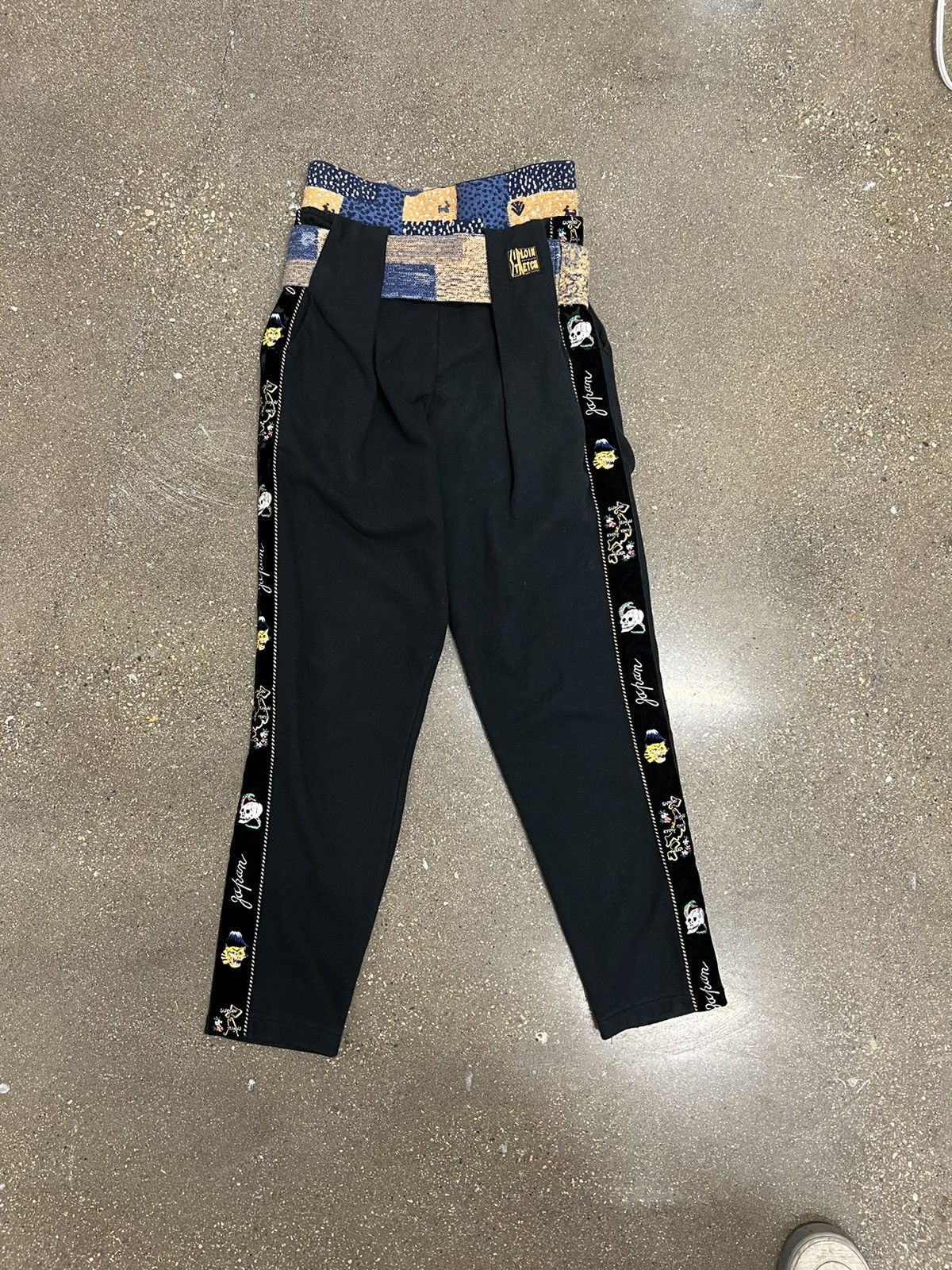 Kapital × Kapital Kountry Kapital Kountry Embroidered Trim Shimokita GoGo Sweatpants Size US 29 - 1 Thumbnail