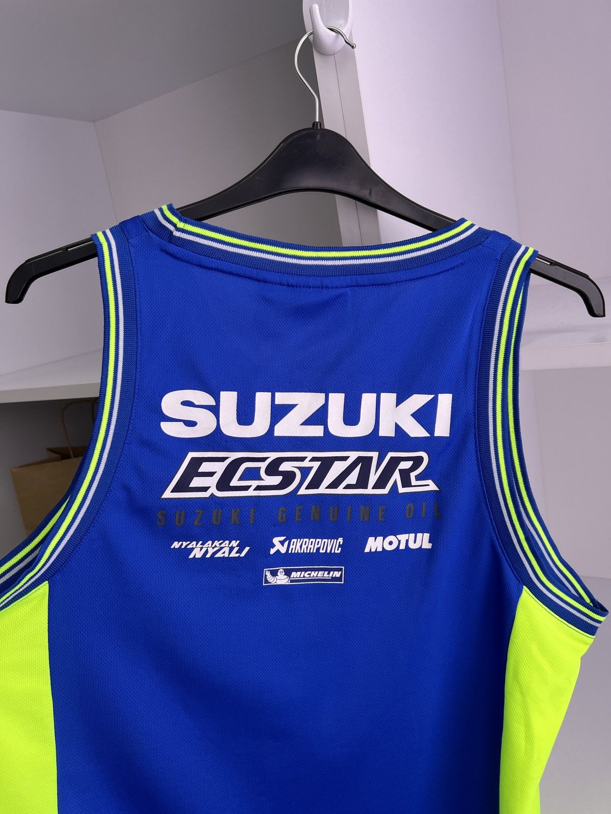 Vintage Vintage Suzuki Racing Sleeveless T-shirt Size US XL / EU 56 / 4 - 15 Thumbnail