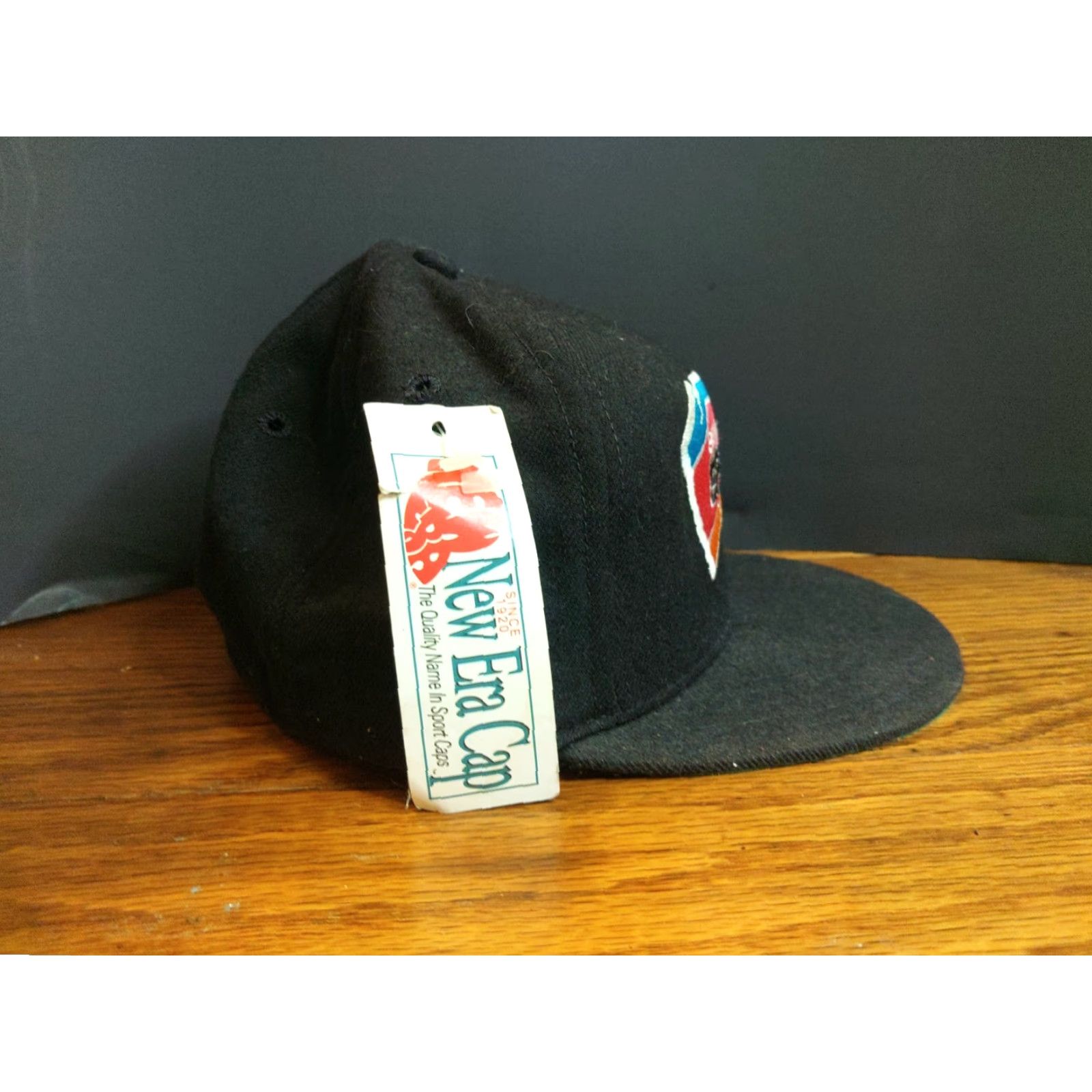 New Era Rare Vintage 90s San Antonio Spurs New Era Official NBA Hat Sz 6 7/8 NWT USA Men Wool Black Twill Baseball Cap 90s Sports Theme Mens Size ONE SIZE - 6 Thumbnail