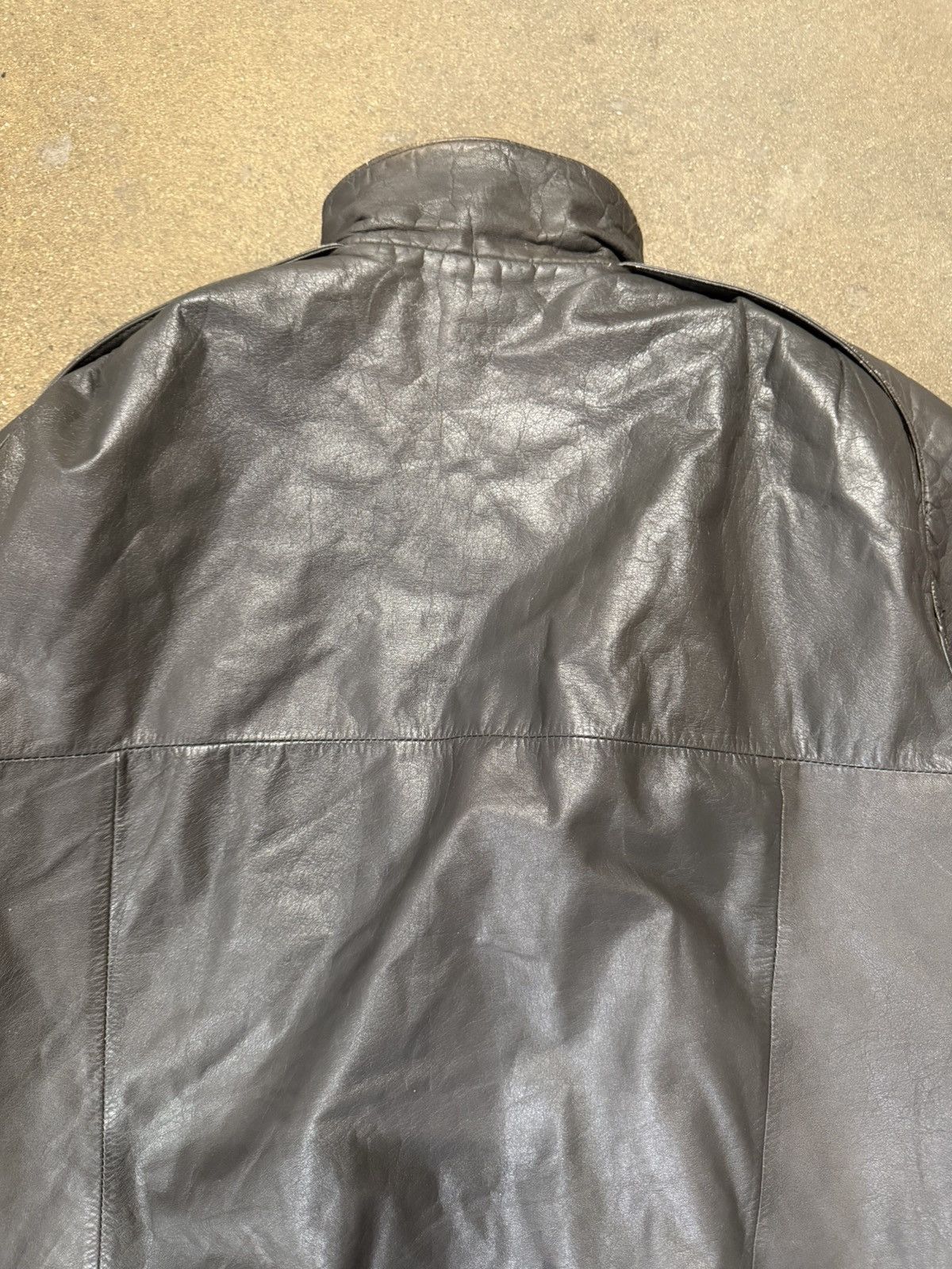 Vintage Vintage 80’s “Chess king” leather jacket Size US S / EU 44-46 / 1 - 6 Thumbnail