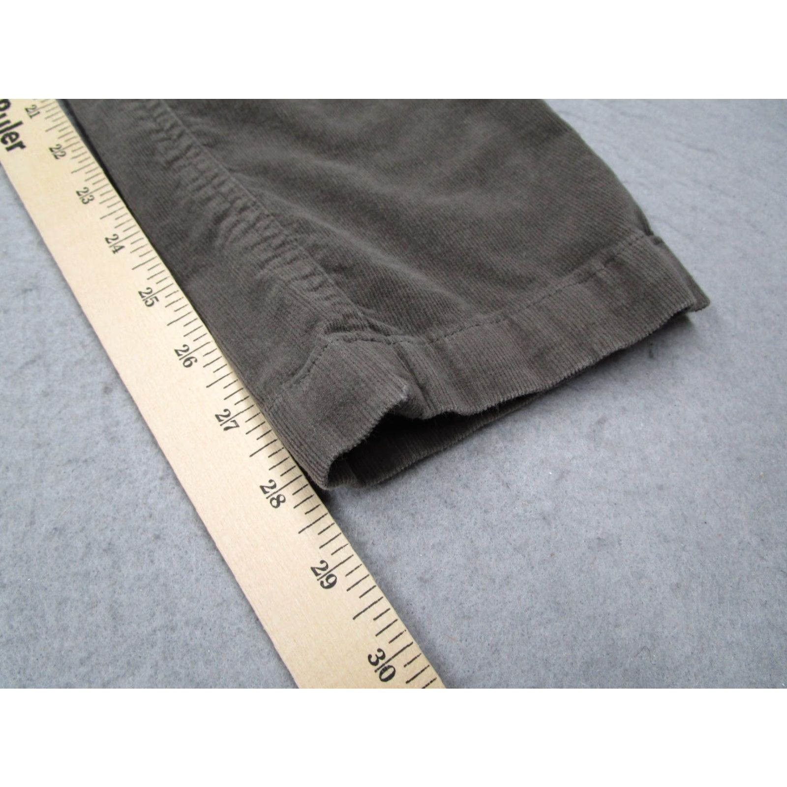 Vuori Vuori Pants Men Small Gray OPTIMIST CORDUROY V440 - 5-Pocket, Flat Front, Drawstring Waist - Cotton Blend - Made in China - Casual Work Size US 29 - 7 Thumbnail