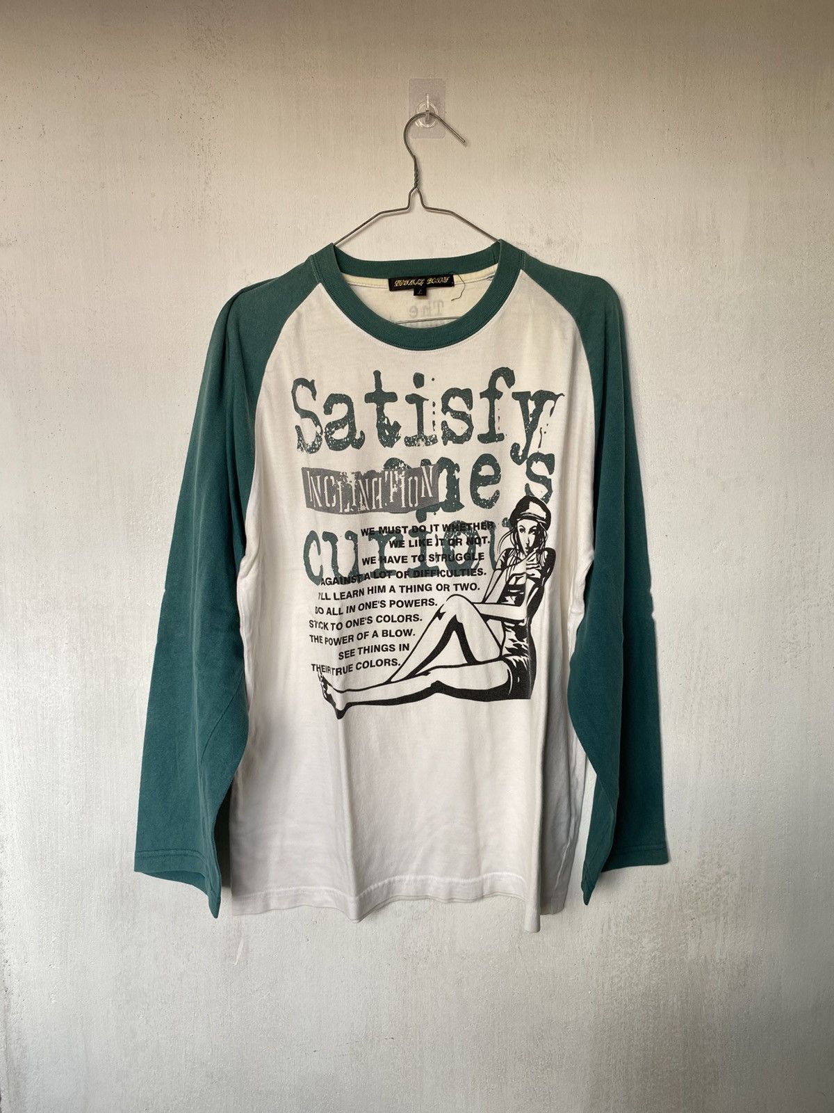 Hysteric Glamour × If Six Was Nine × Japanese Brand Primal Point Girl Poem Hysteric Longsleeve Size US L / EU 52-54 / 3 - 1 Thumbnail