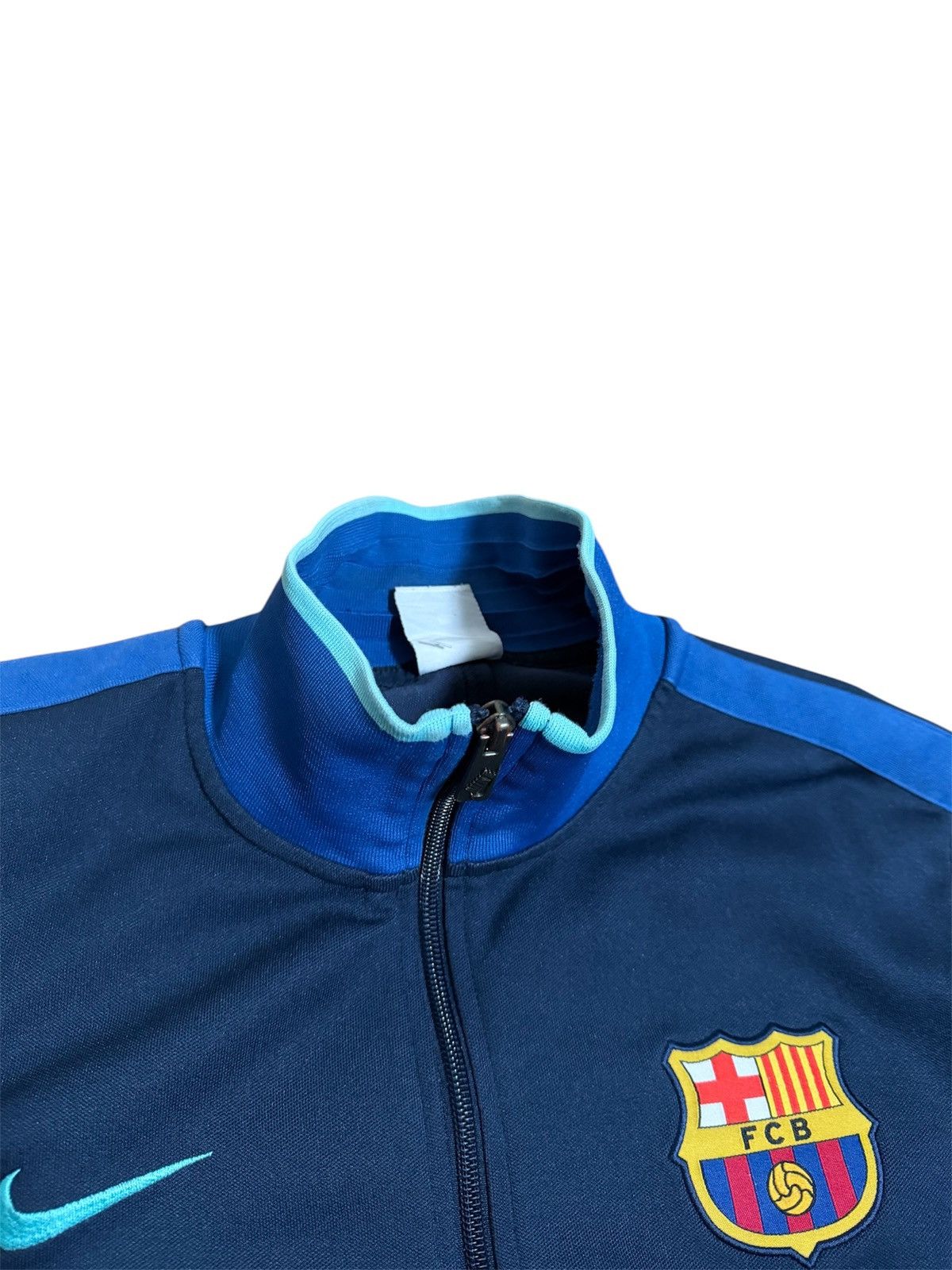 Nike 🔥Nike Barcelona 2010-2011 Zip Track Top Jacket 382370-451 Size US M / EU 48-50 / 2 - 6 Thumbnail