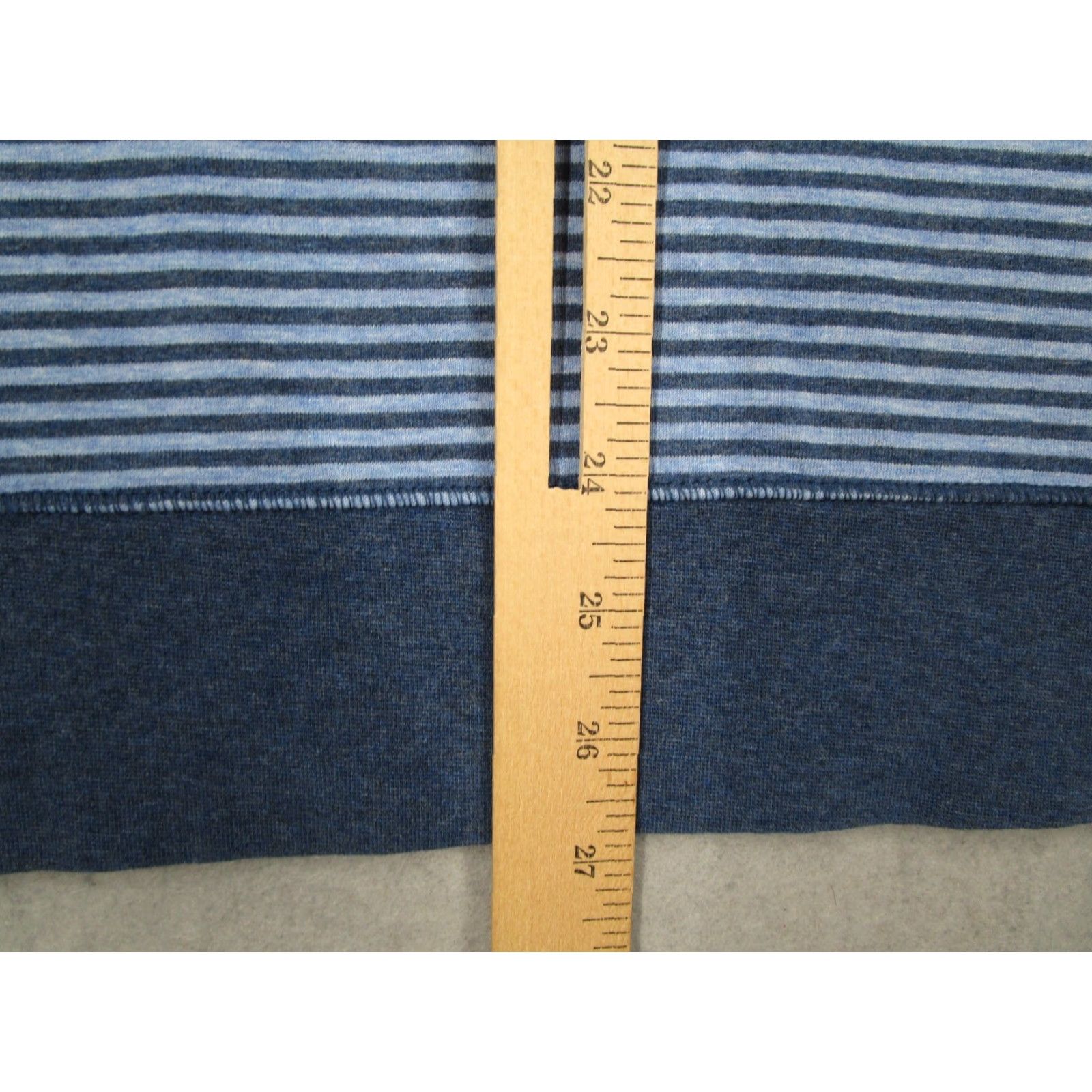 Polo Ralph Lauren Polo Ralph Lauren Sweater Men XL Blue Striped 1/4 Zip Pullover Cotton Blend Casual Outdoor Mens Size US XL / EU 56 / 4 - 7 Thumbnail
