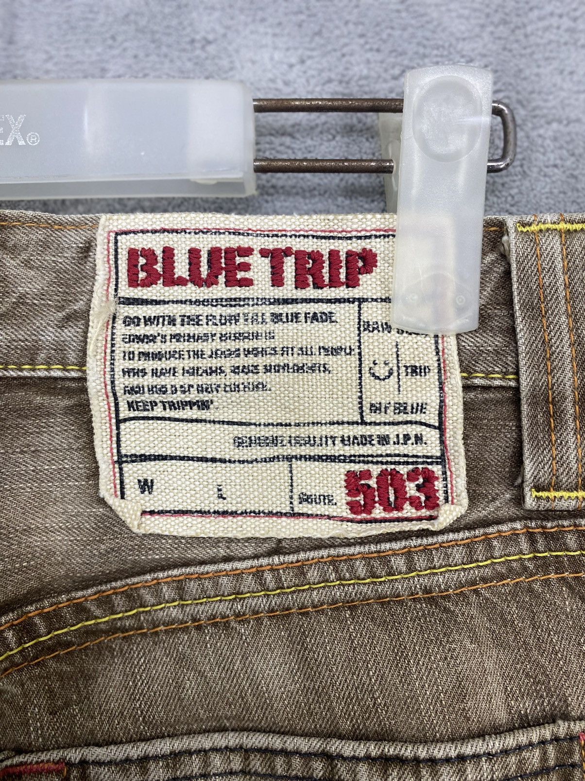 Edwin × Japanese Brand × Vintage ⚡️THUNDERSTROM⚡️ Edwin 503 Jeans x Blue Trip Size US 29 - 10 Thumbnail