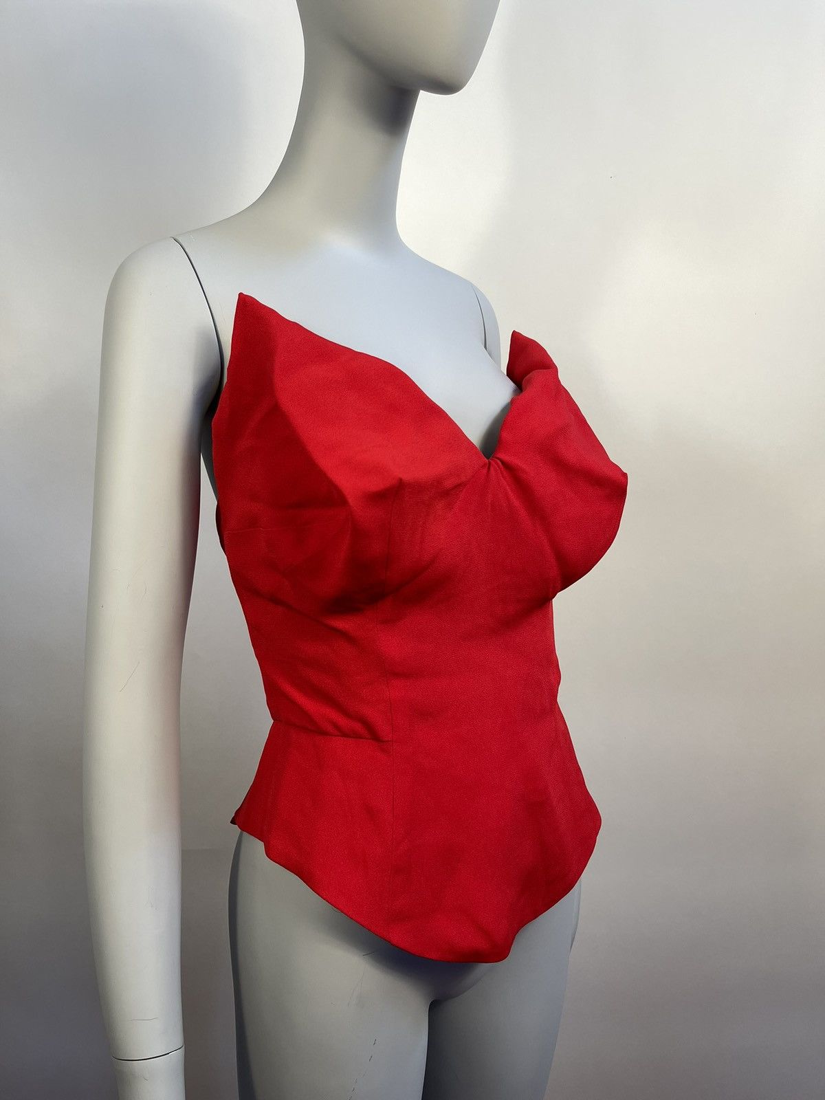 Vivienne Westwood Vivienne Westwood SS18 WILMA CORSET TOP RED NWT IT 42 Size M / US 6-8 / IT 42-44 - 3 Thumbnail