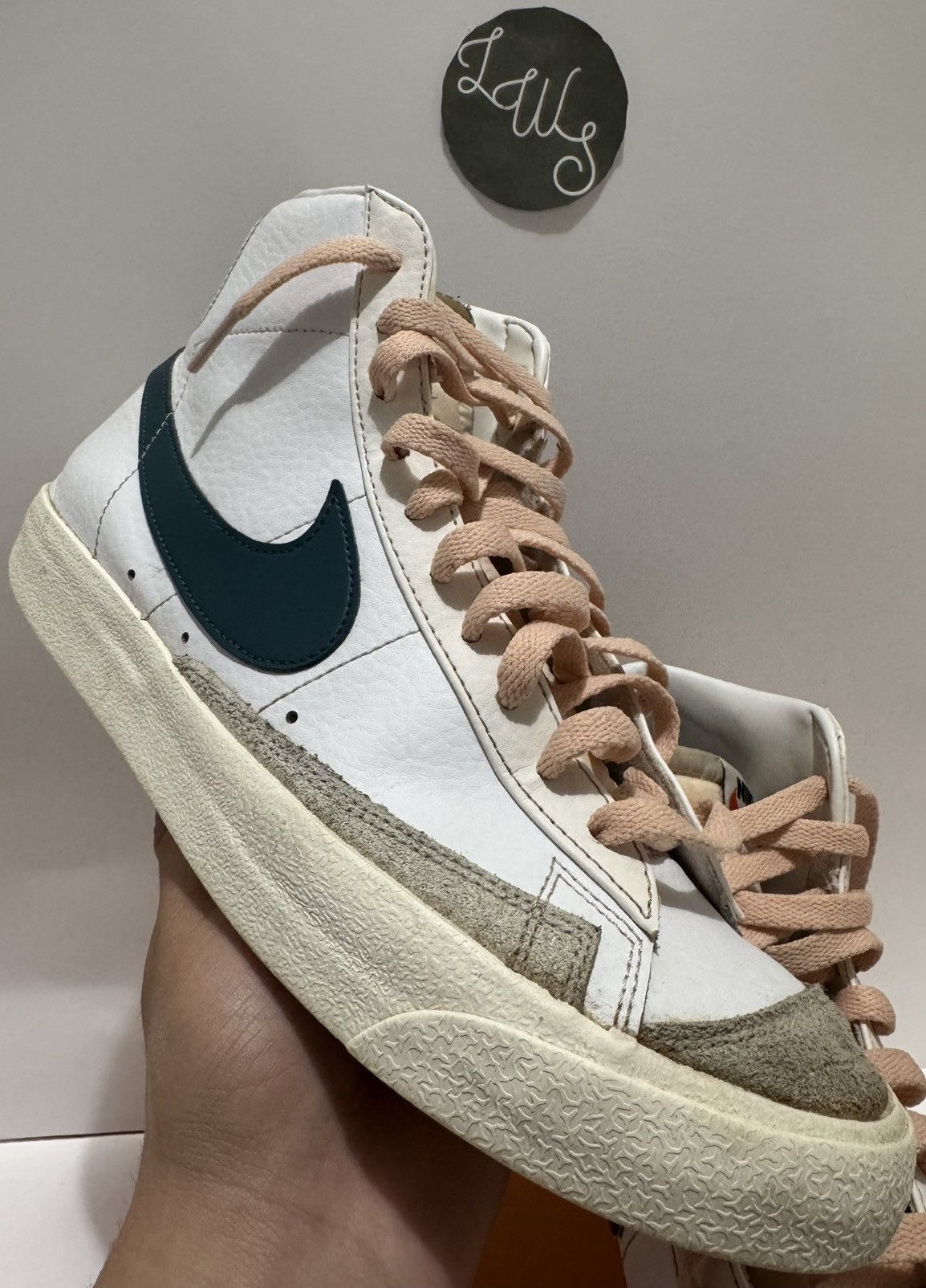 Nike Nike Blazer Mid 77 White/Dark Teal Size US 11.5 / EU 44-45 - 1 Thumbnail