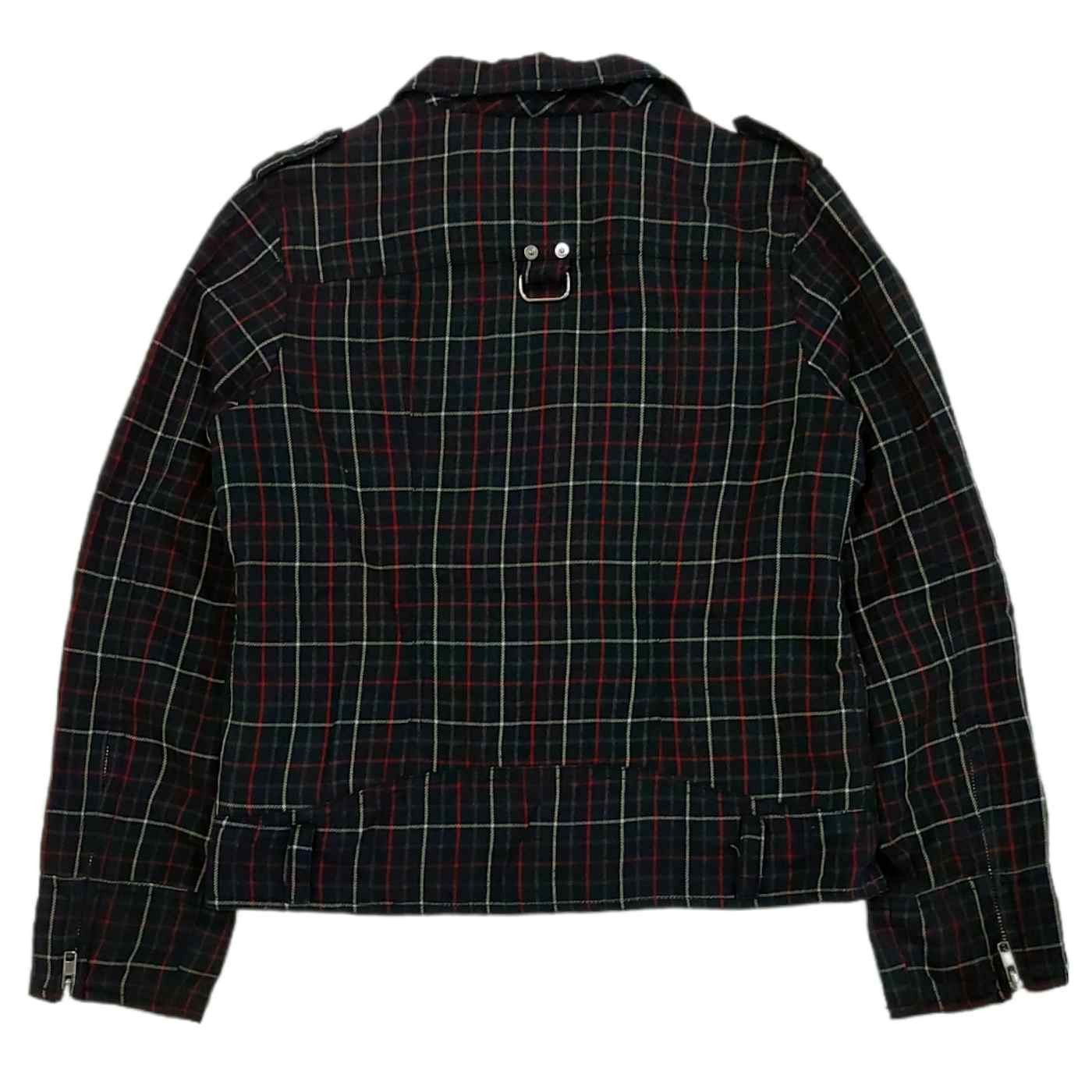 Japanese Brand Rare! Algonquins Punk Style Double Breasted Plaid Jacket Size M / US 6-8 / IT 42-44 - 2 Thumbnail