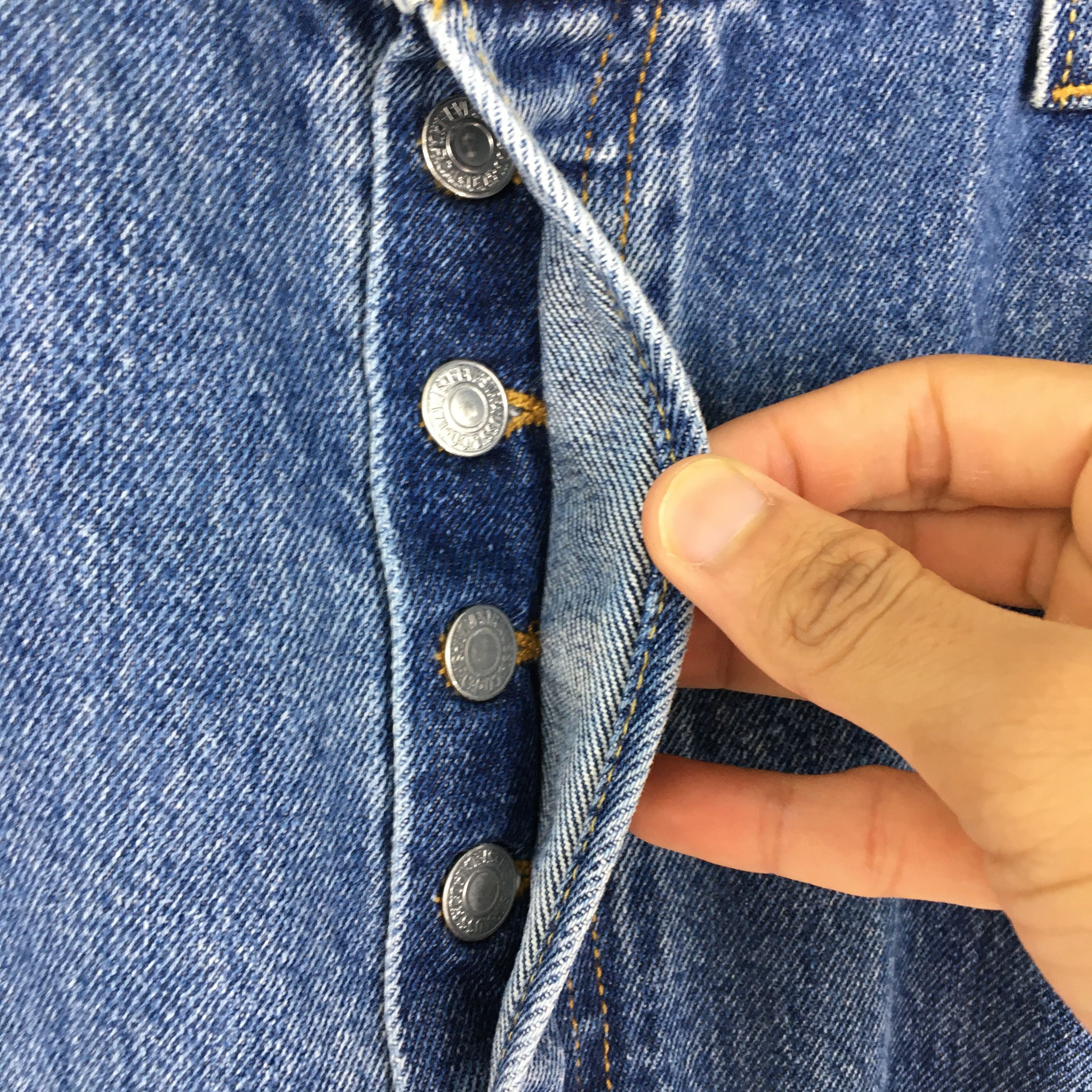 Jean × Levi's × Vintage Size 40x32.5 Vintage Levi's 501 Faded Blue Jeans Size US 40 / EU 56 - 7 Thumbnail