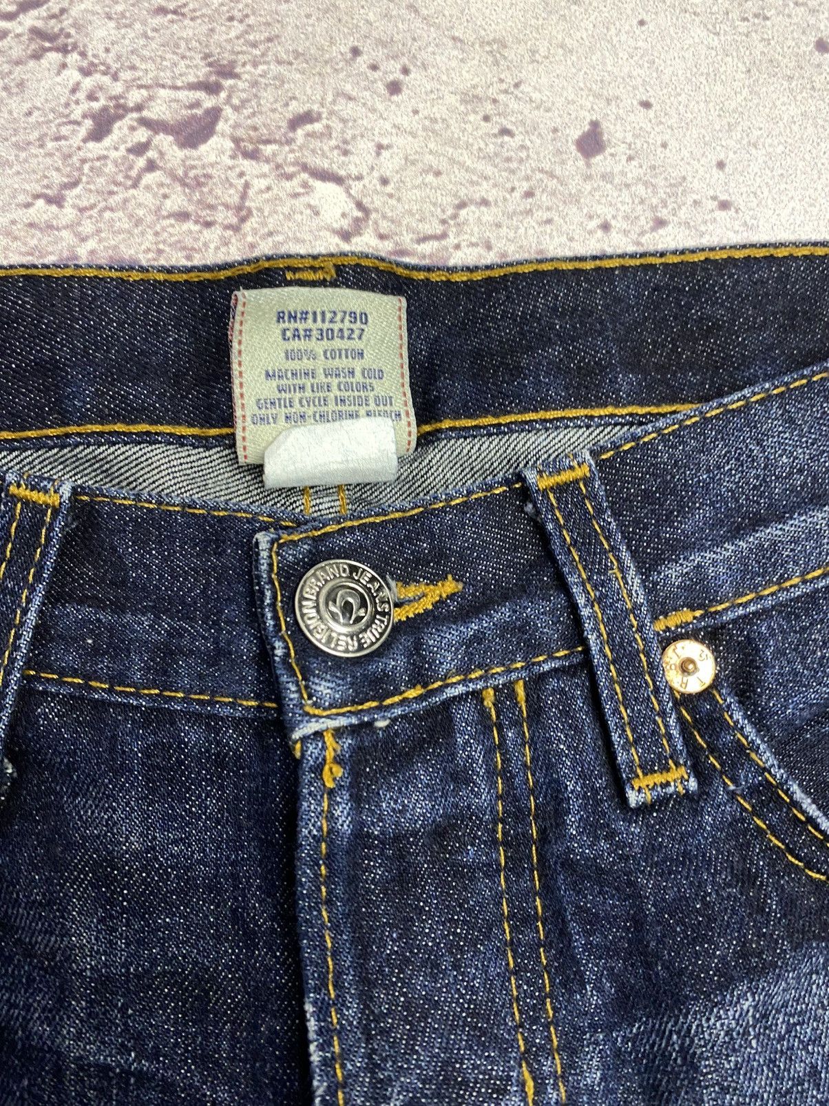True Religion Men's Vintage Japanese True Religion Selvedge jeans y2k Size US 30 / EU 46 - 8 Thumbnail