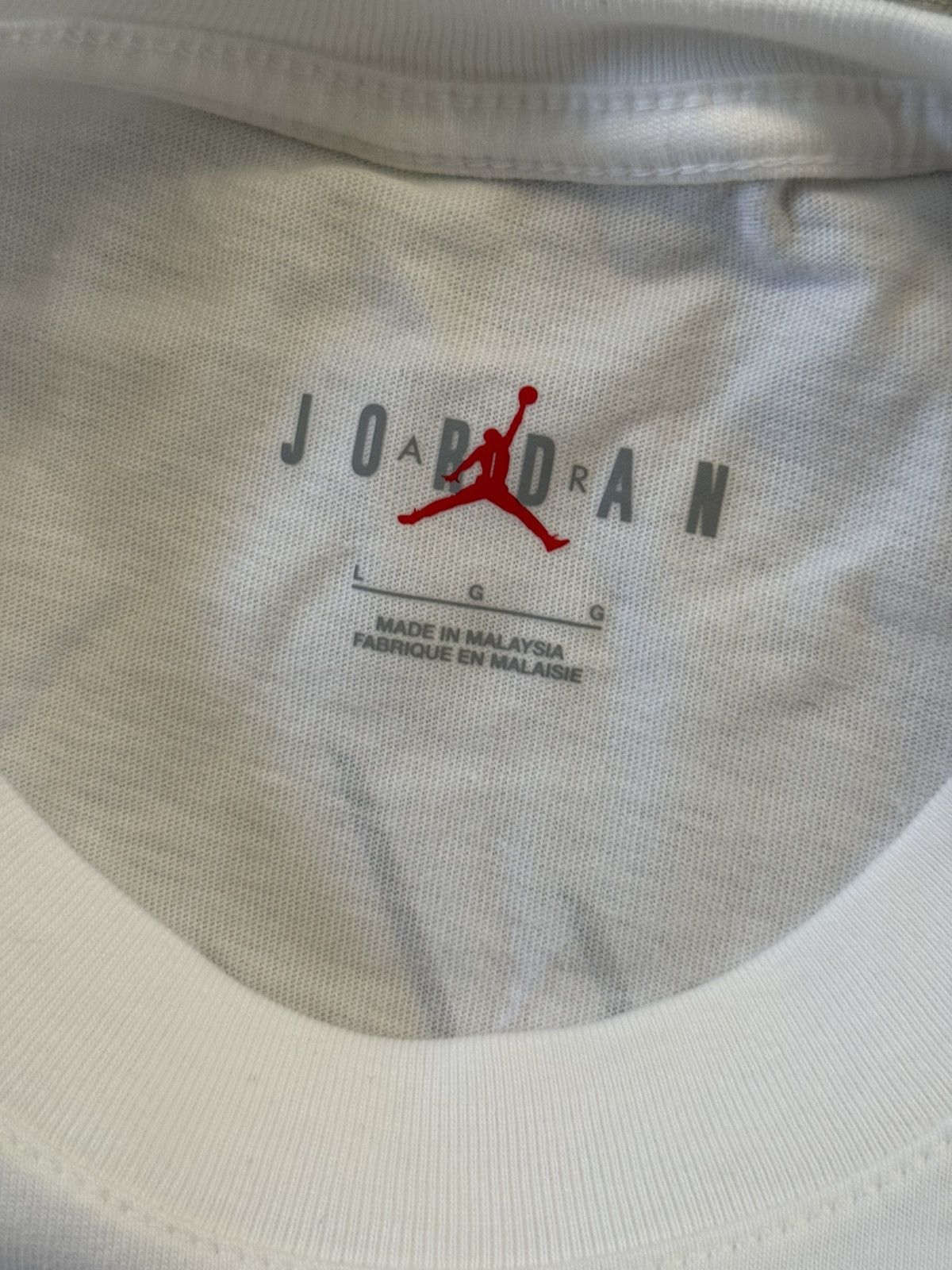Jordan Brand Jordan Graphic AJ3 Latte Café Tee T-Shirt White Black Large Size US L / EU 52-54 / 3 - 5 Thumbnail