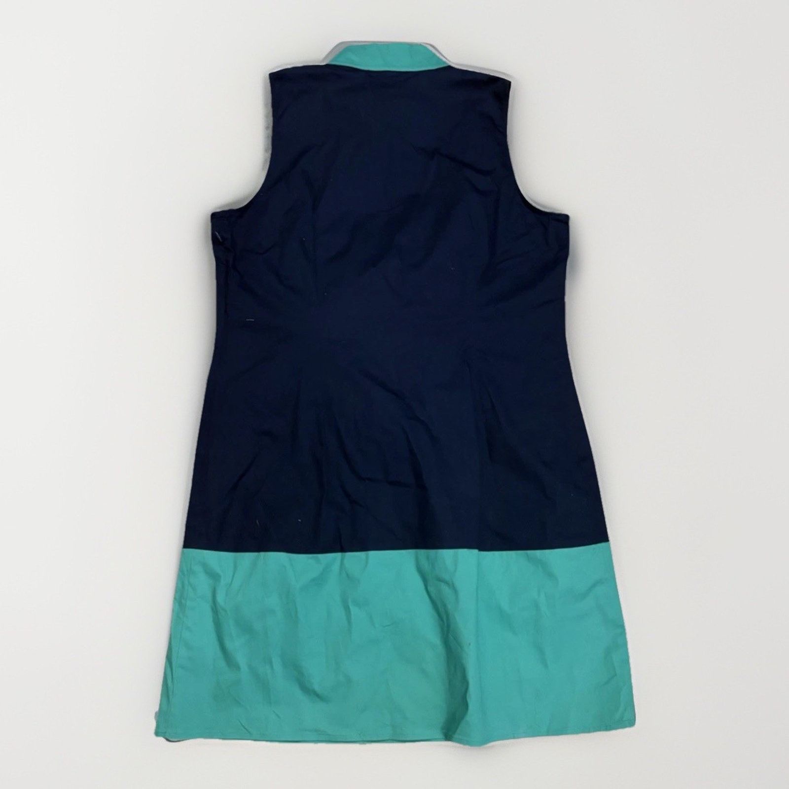 The Unbranded Brand NWT Sail to Sable Womens Navy Blue Color Block Dress Size L Size L / US 10 / IT 46 - 3 Thumbnail