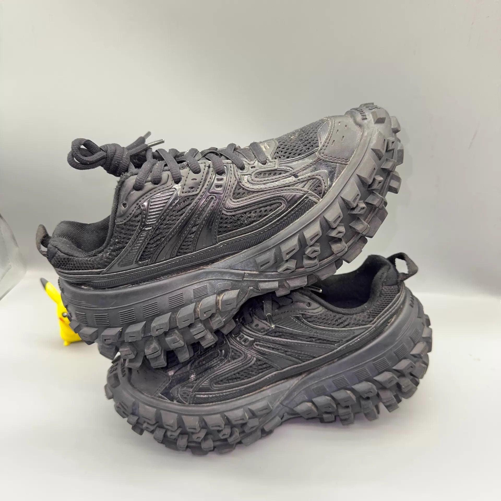 Balenciaga Balenciaga Defender Black Women's 36 Sneaker Size US 5.5 / IT 35.5 - 6 Thumbnail