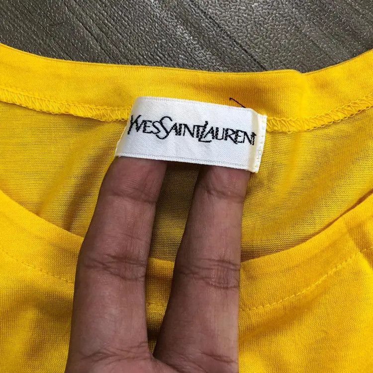 Yves Saint Laurent Yves Saint Laurent Small Logo Long Sleeve Size US M / EU 48-50 / 2 - 4 Thumbnail