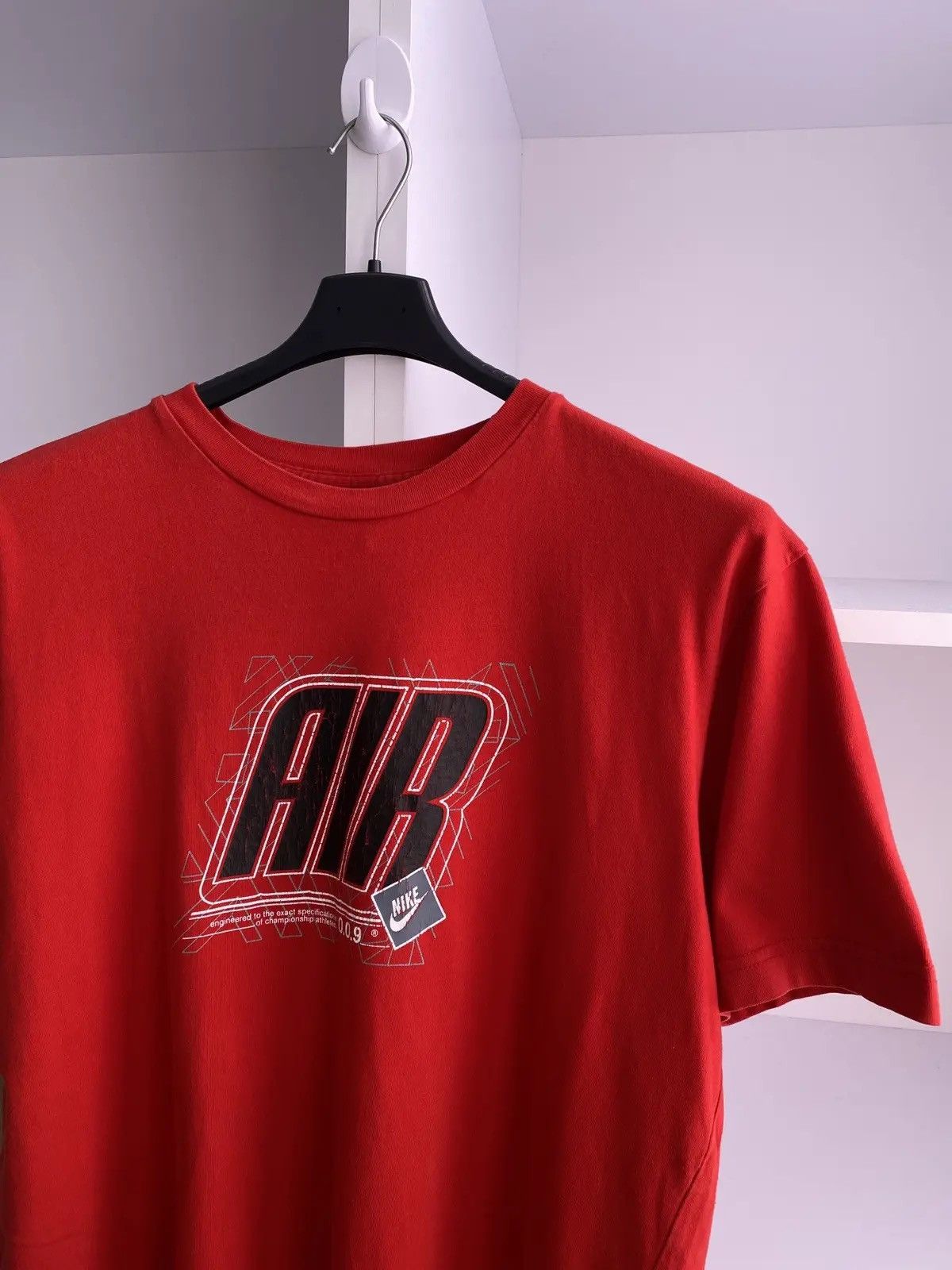Nike × Vintage Vintage Nike Air Tee 90-s style Size US L / EU 52-54 / 3 - 4 Thumbnail