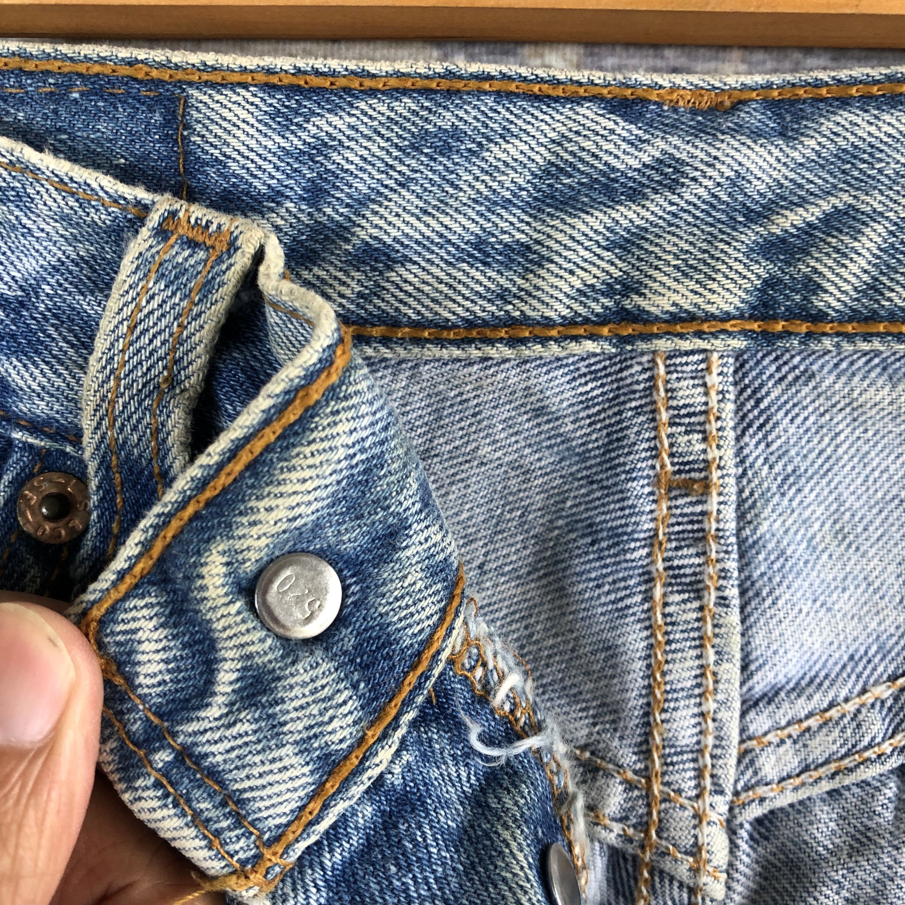 Levi's Vintage Levis 501 Jeans Dirty Levi's Faded Stone Wash Denim Size 26" / US 2 / IT 38 - 7 Thumbnail