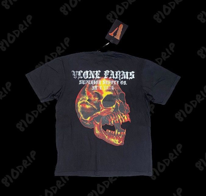 Vlone Farms Demon Fire GID Tee