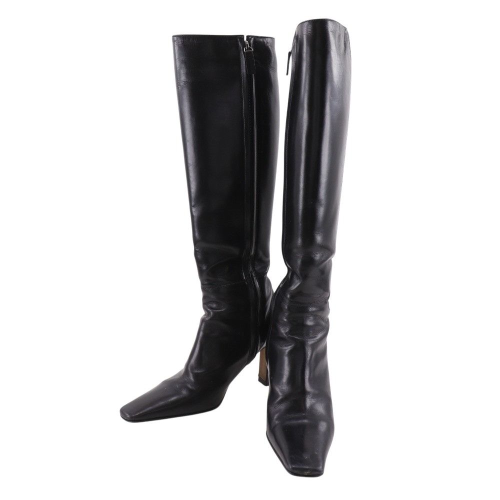 Chanel Chanel Chanel Leather Boots Leather Shoes DUTY FREE for USA Size ONE SIZE - 1 Thumbnail