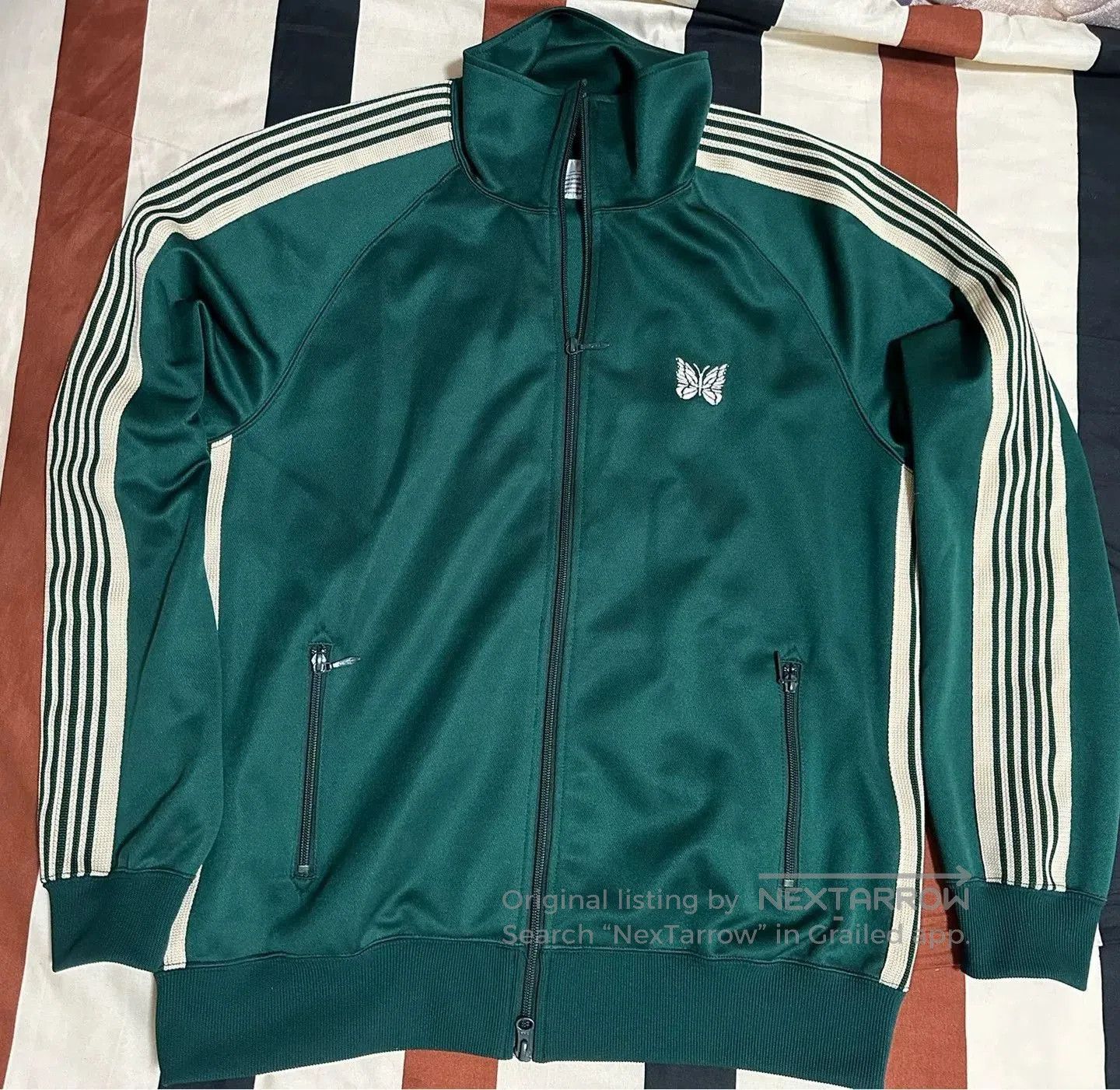 Needles Needles x EMPTY ROOM Butterfly Embroidery Jacket. Size US L / EU 52-54 / 3 - 1 Thumbnail